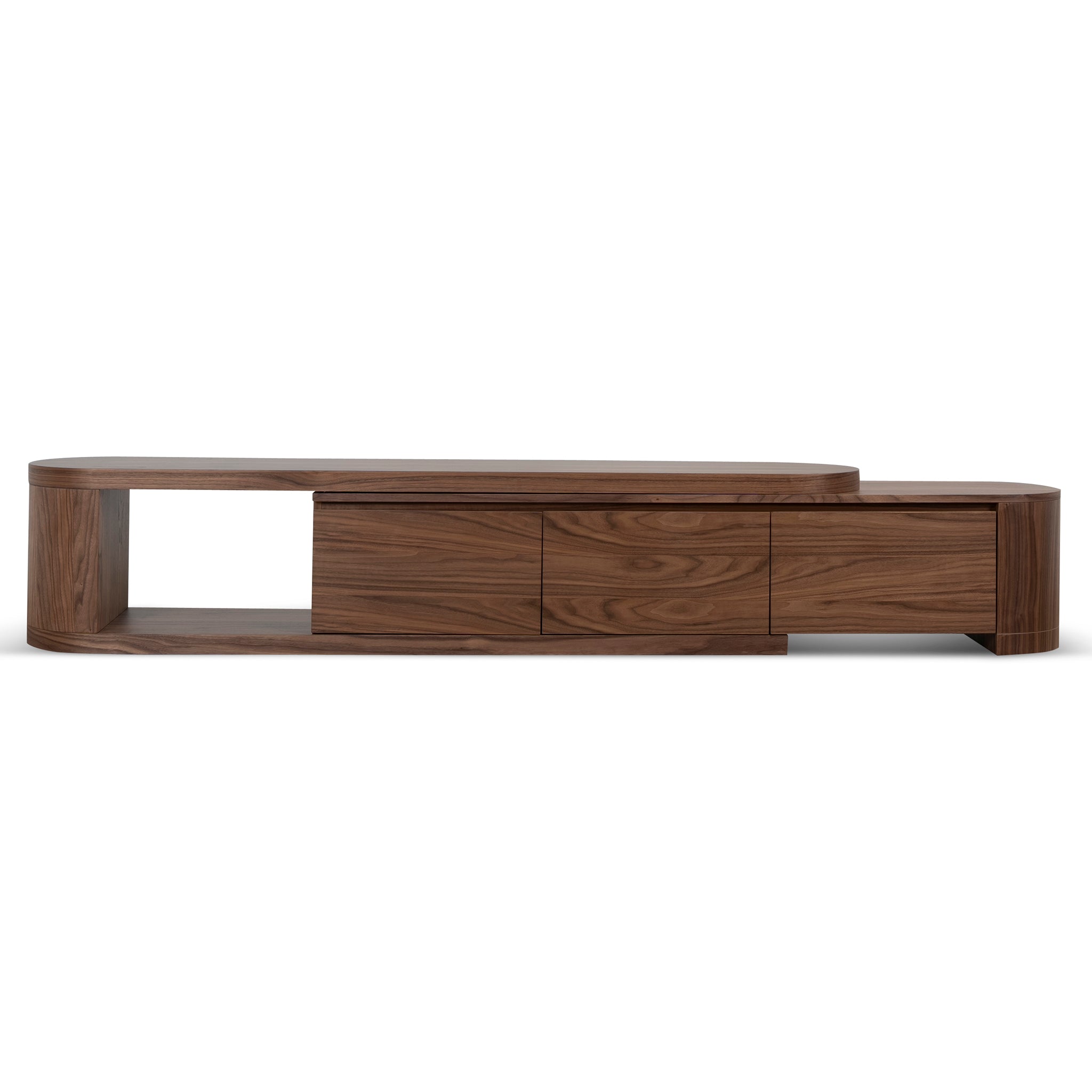 Extendable Palermo TV Entertainment Unit - Walnut