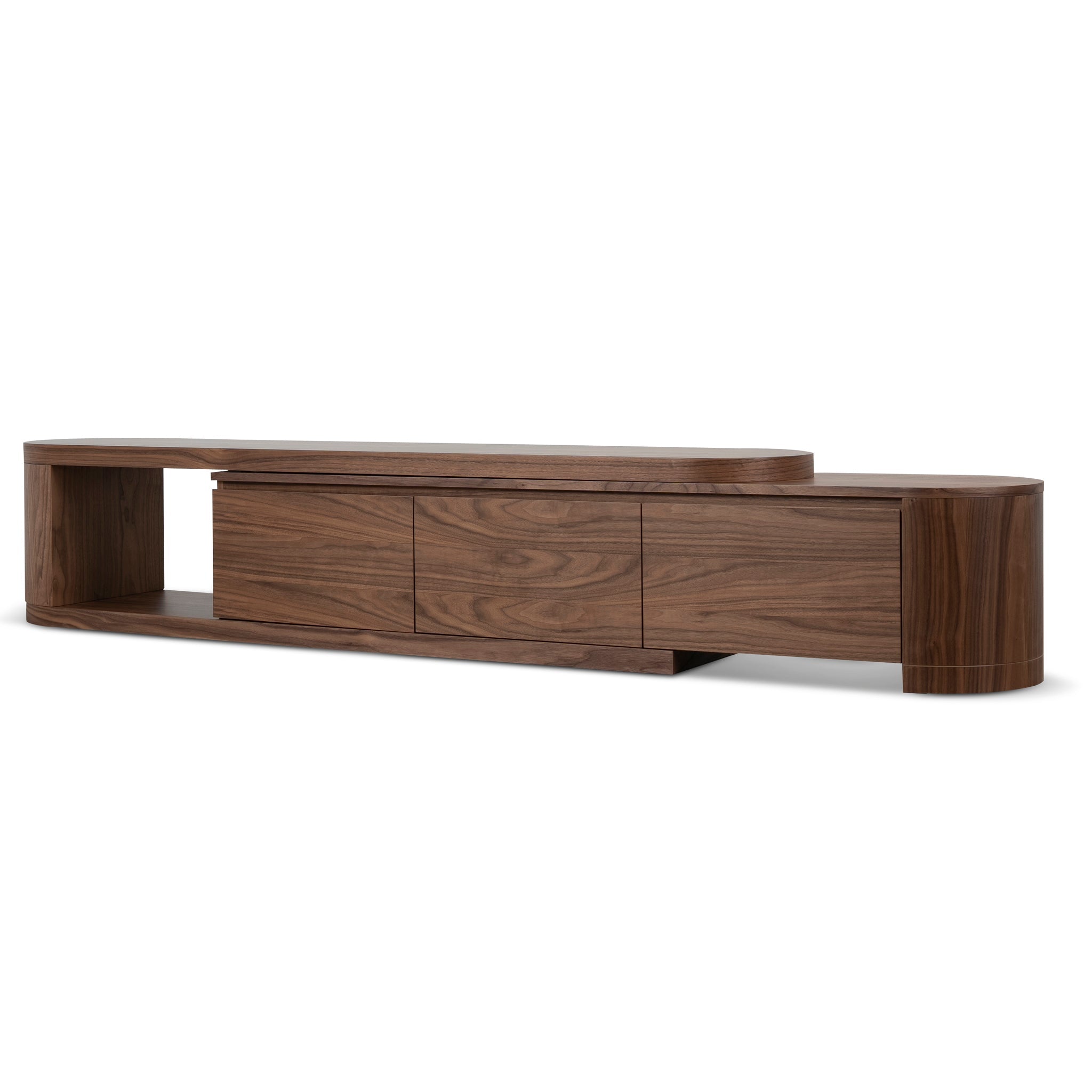 Extendable Palermo TV Entertainment Unit - Walnut