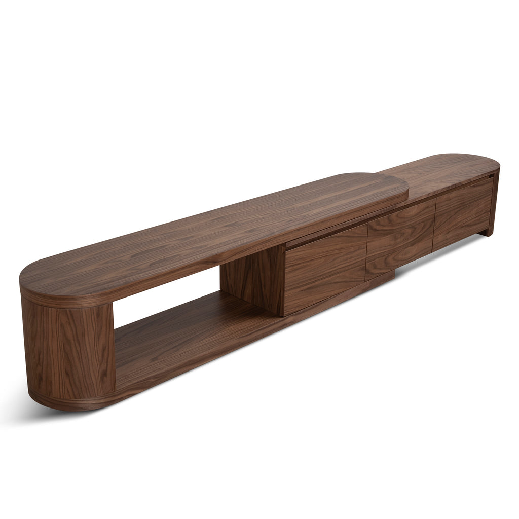 Extendable Palermo TV Entertainment Unit - Walnut