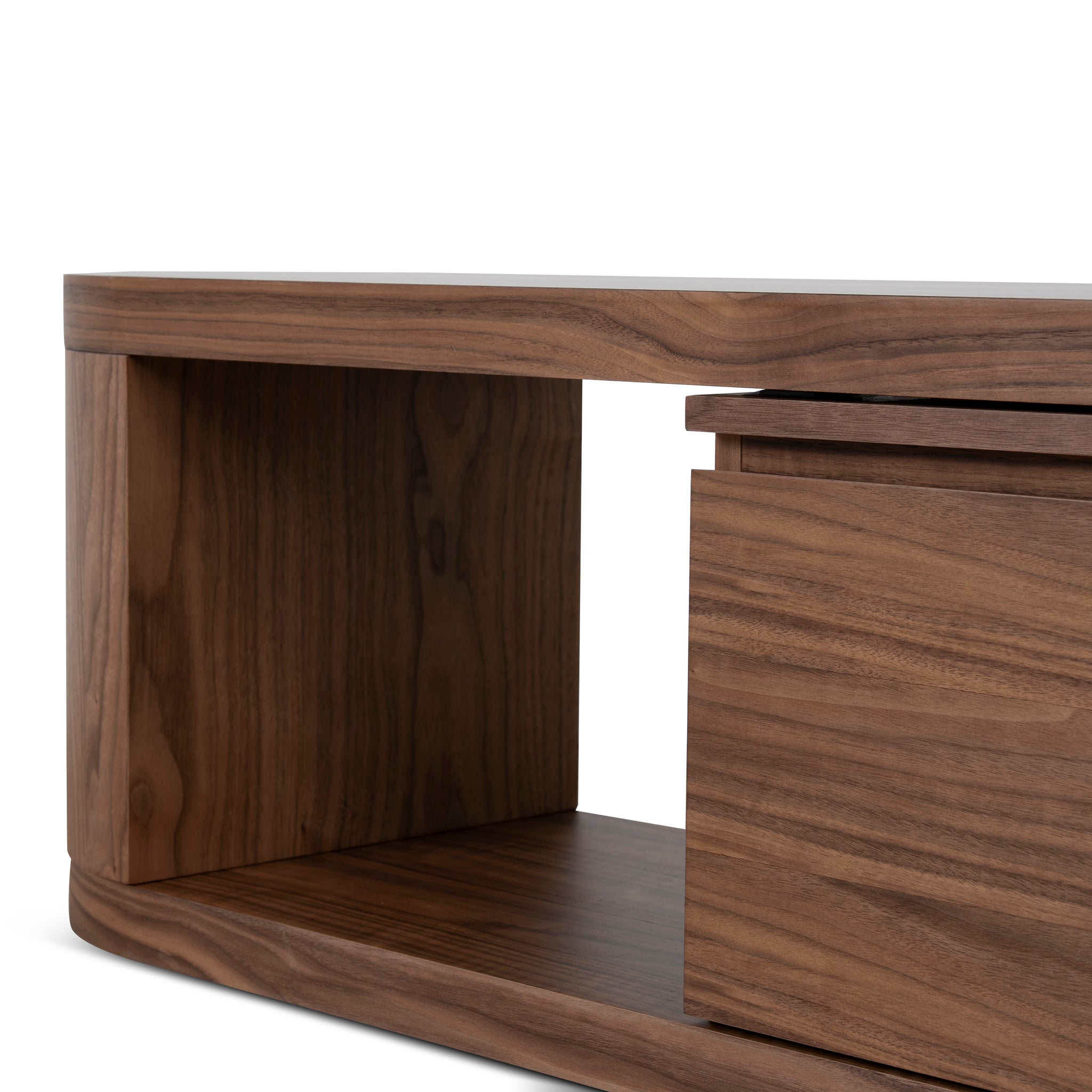 Extendable Palermo TV Entertainment Unit - Walnut