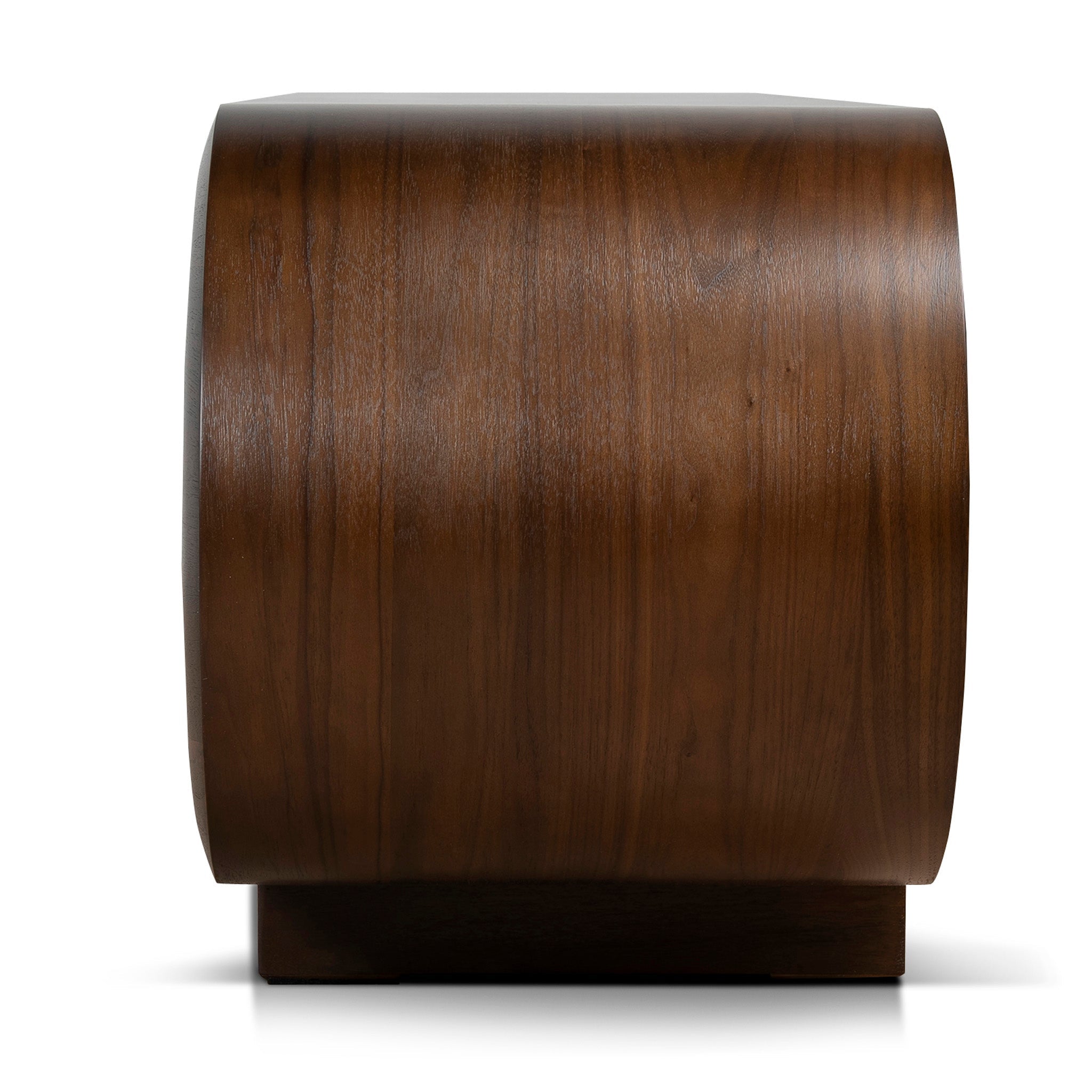 2m Palermo TV Entertainment Unit - Natural Walnut