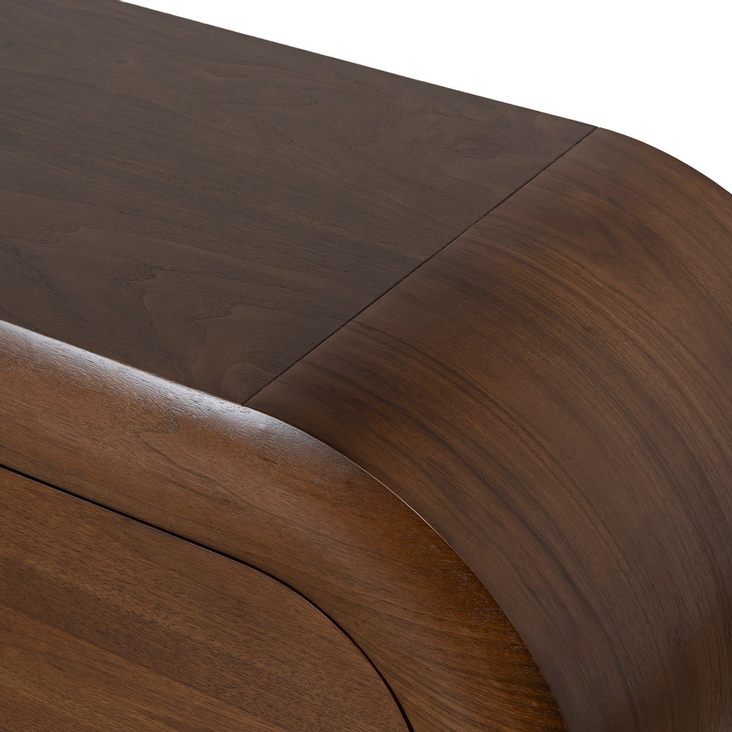 2m Palermo TV Entertainment Unit - Natural Walnut
