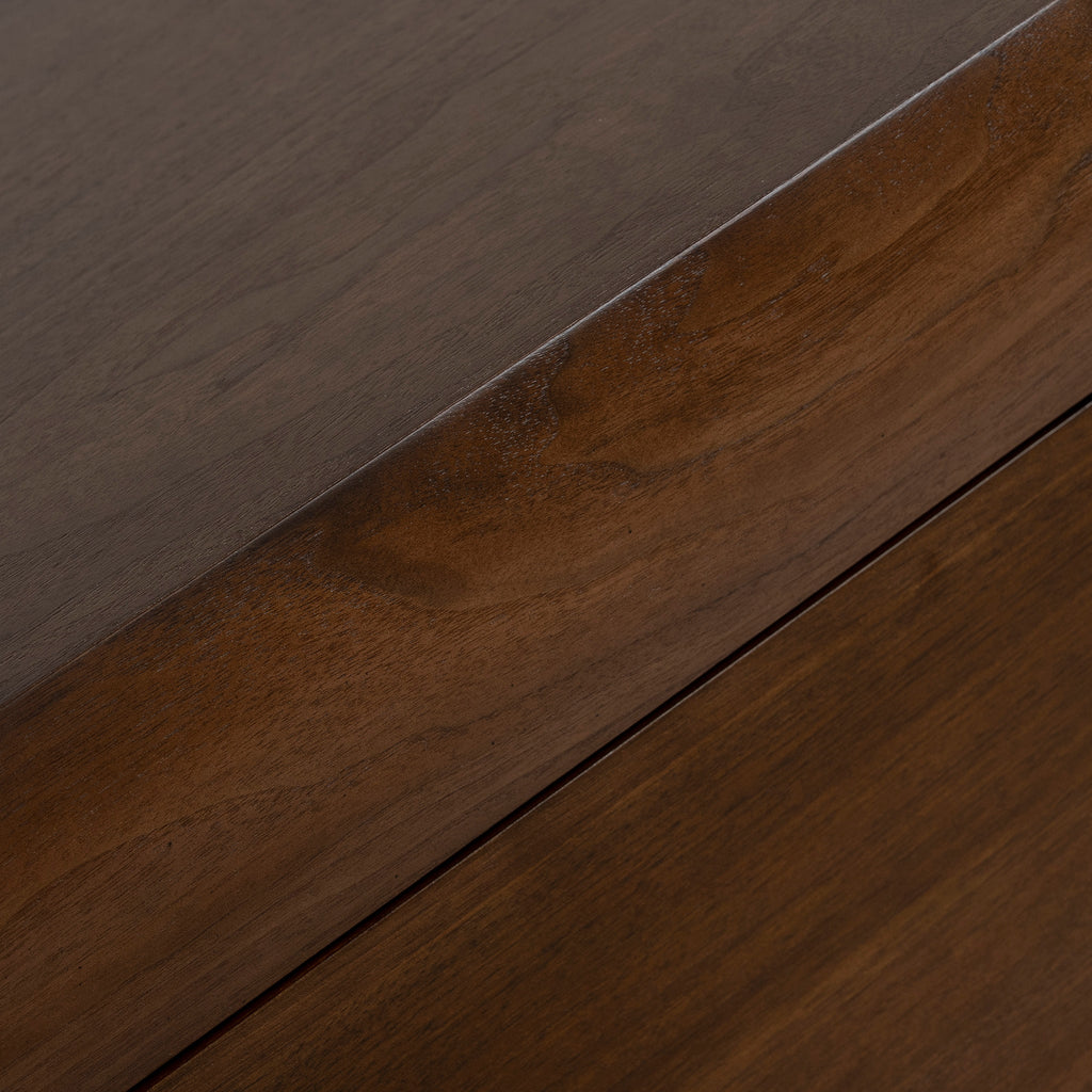 2m Palermo TV Entertainment Unit - Natural Walnut