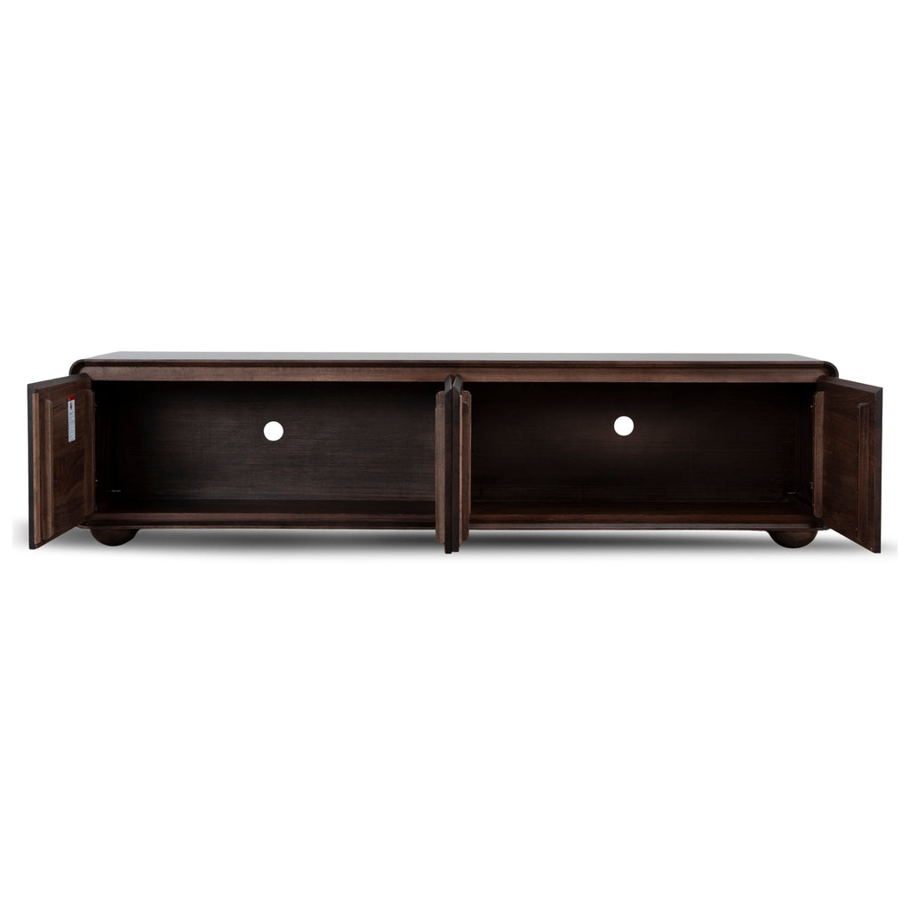 2.2m Palermo TV Entertainment Unit - Walnut