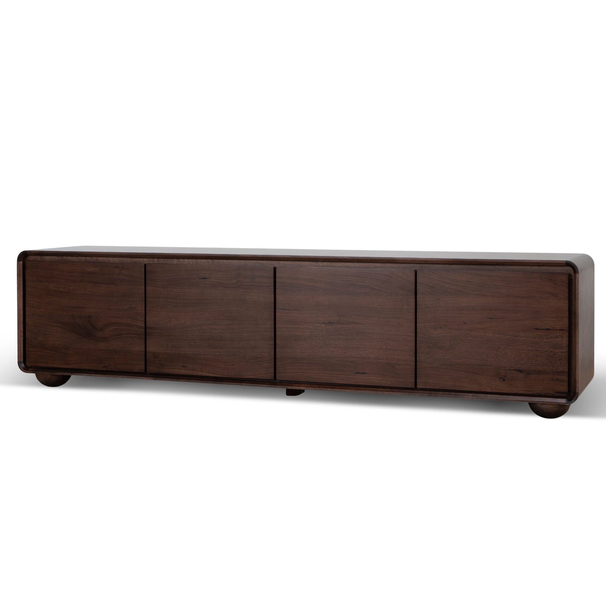 2.2m Palermo TV Entertainment Unit - Walnut