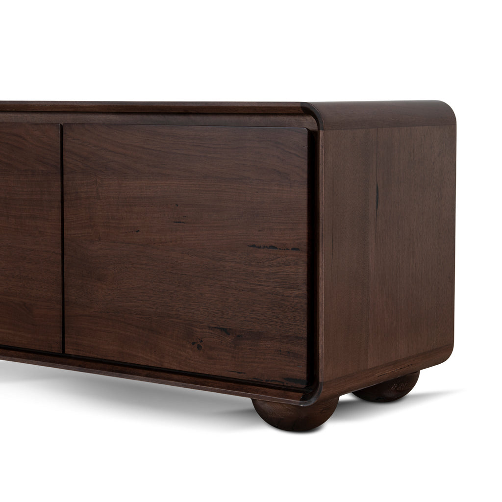 2.2m Palermo TV Entertainment Unit - Walnut