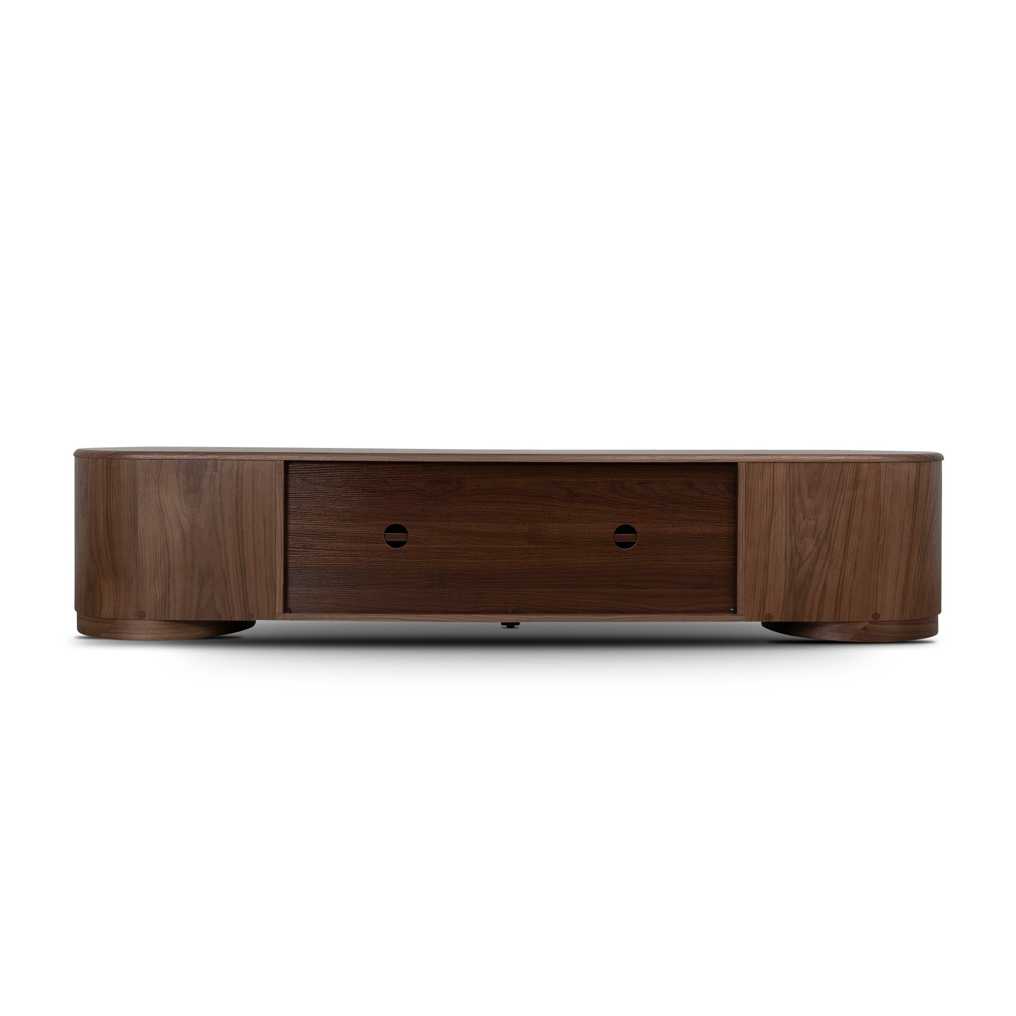 2.2m Palermo TV Entertainment Unit - Walnut