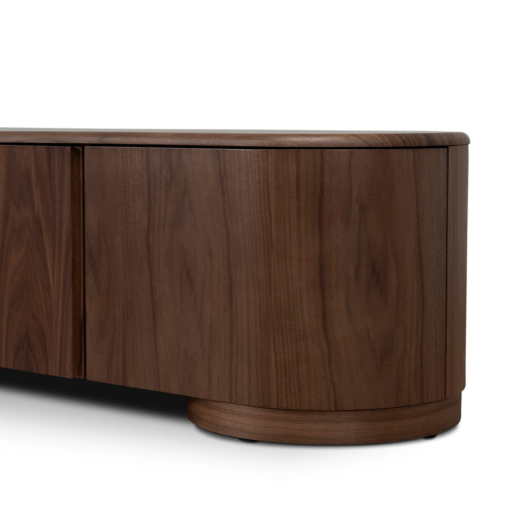 2.2m Palermo TV Entertainment Unit - Walnut