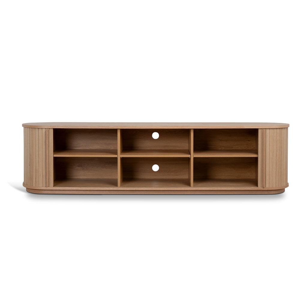 2m Palermo TV Entertainment Unit - Natural
