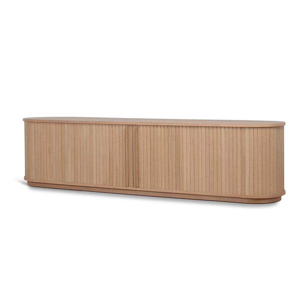 2m Palermo TV Entertainment Unit - Natural