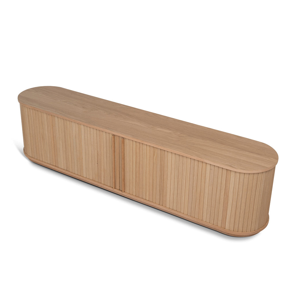 2m Palermo TV Entertainment Unit - Natural