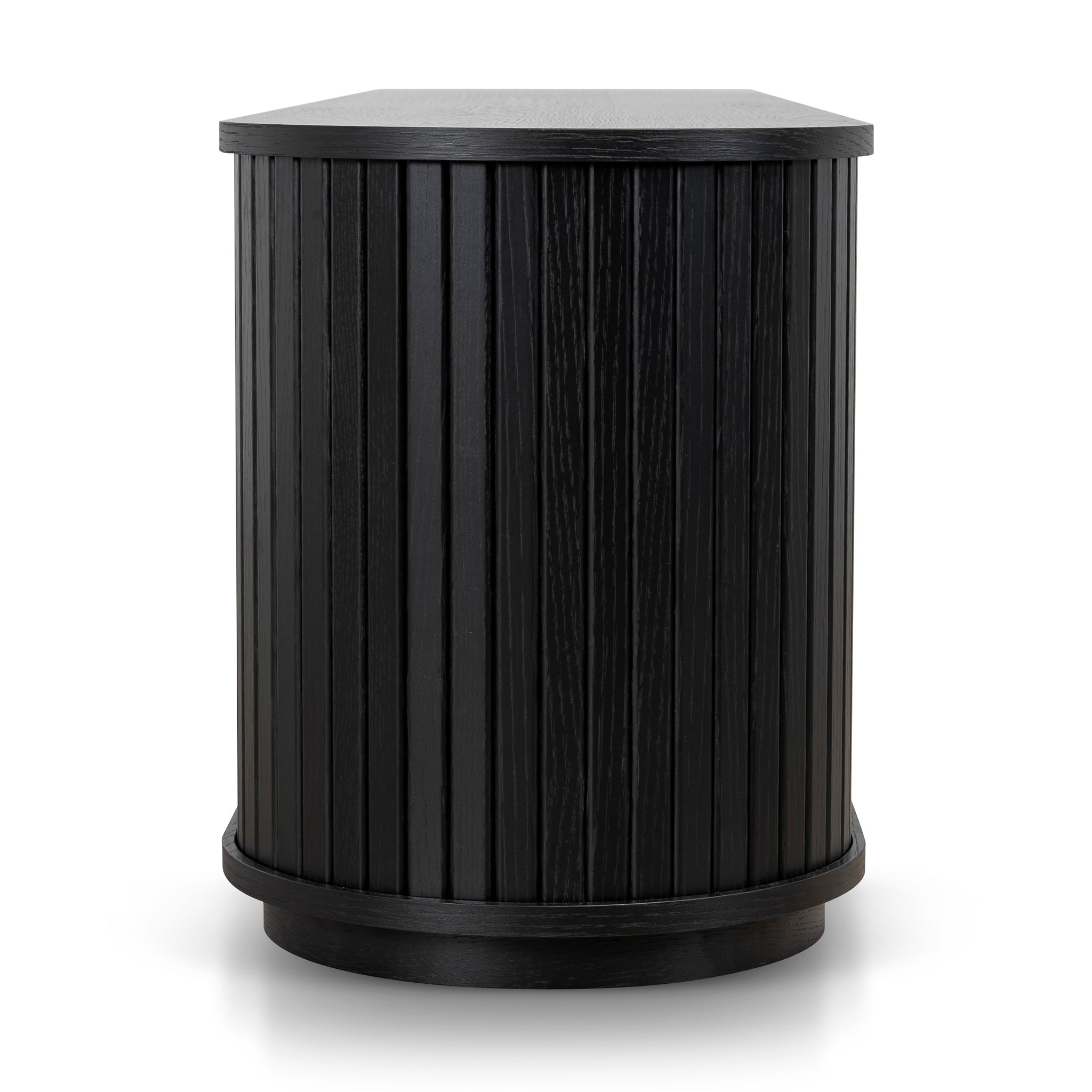 2m Palermo TV Entertainment Unit - Full Black