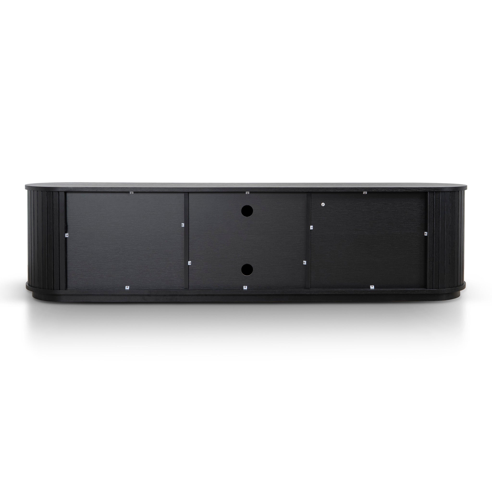 2m Palermo TV Entertainment Unit - Full Black