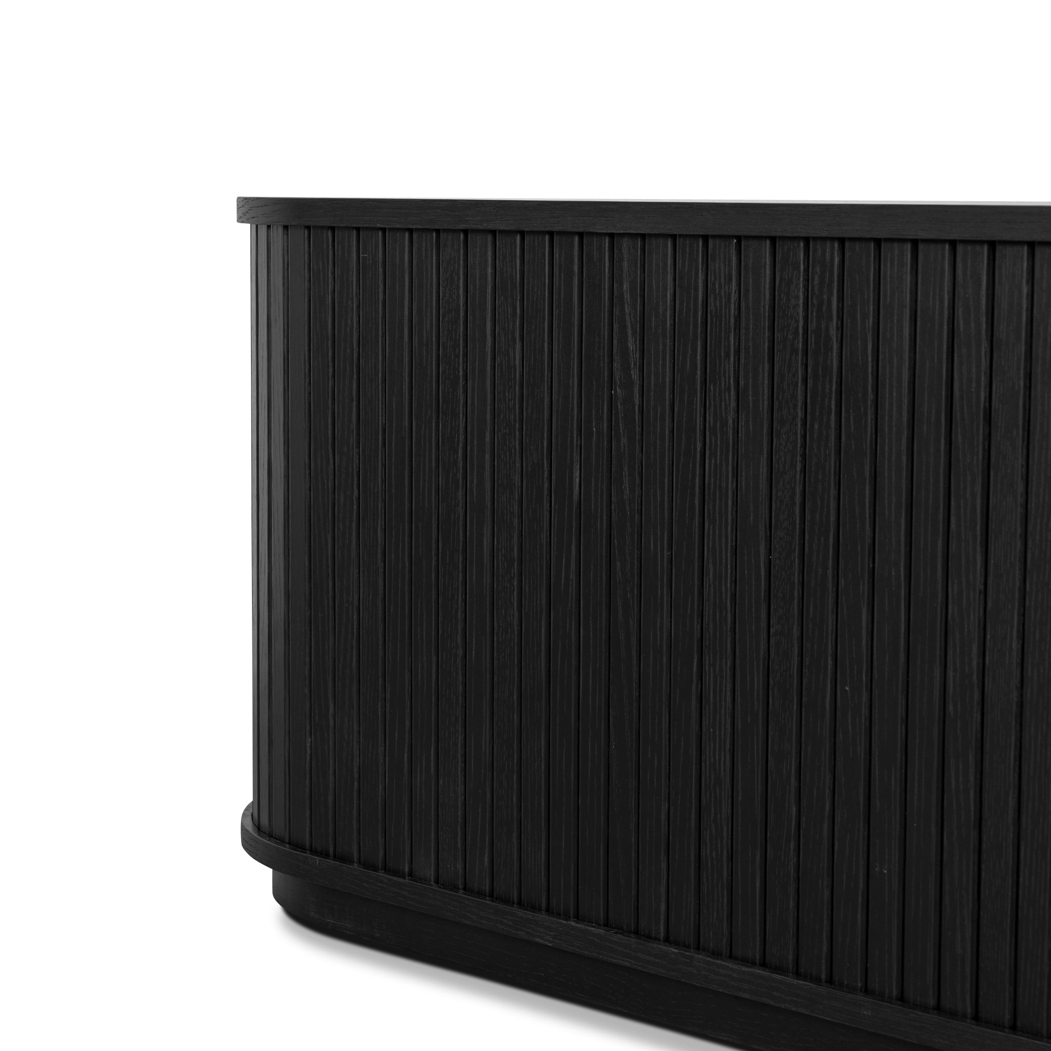 2m Palermo TV Entertainment Unit - Full Black