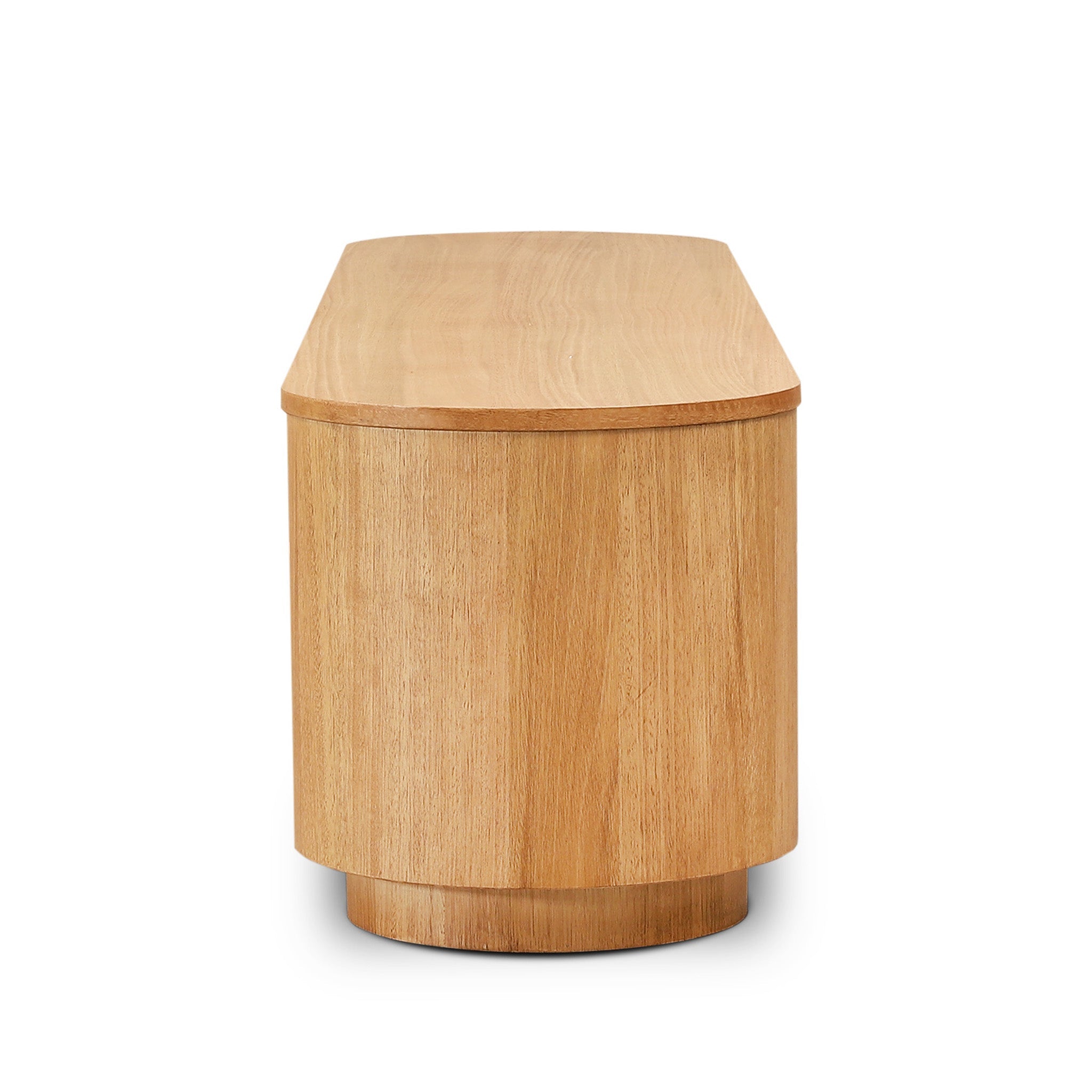 2.1m Tassie Oak Palermo TV Entertainment Unit - Natural