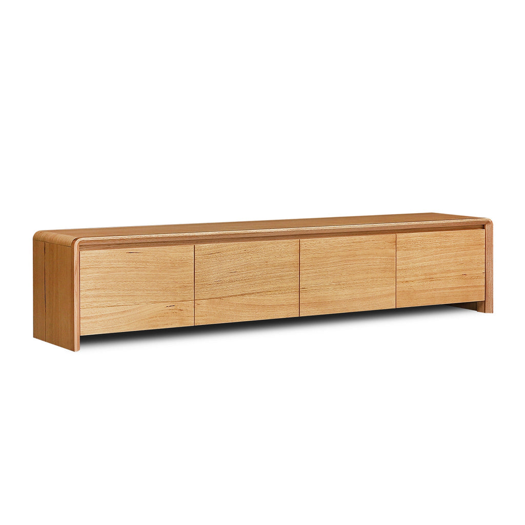 2.1m Tassie Oak Palermo TV Entertainment Unit - Natural