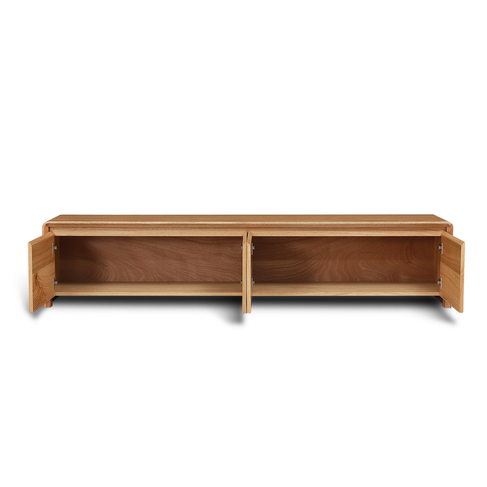 2.1m Tassie Oak Palermo TV Entertainment Unit - Natural