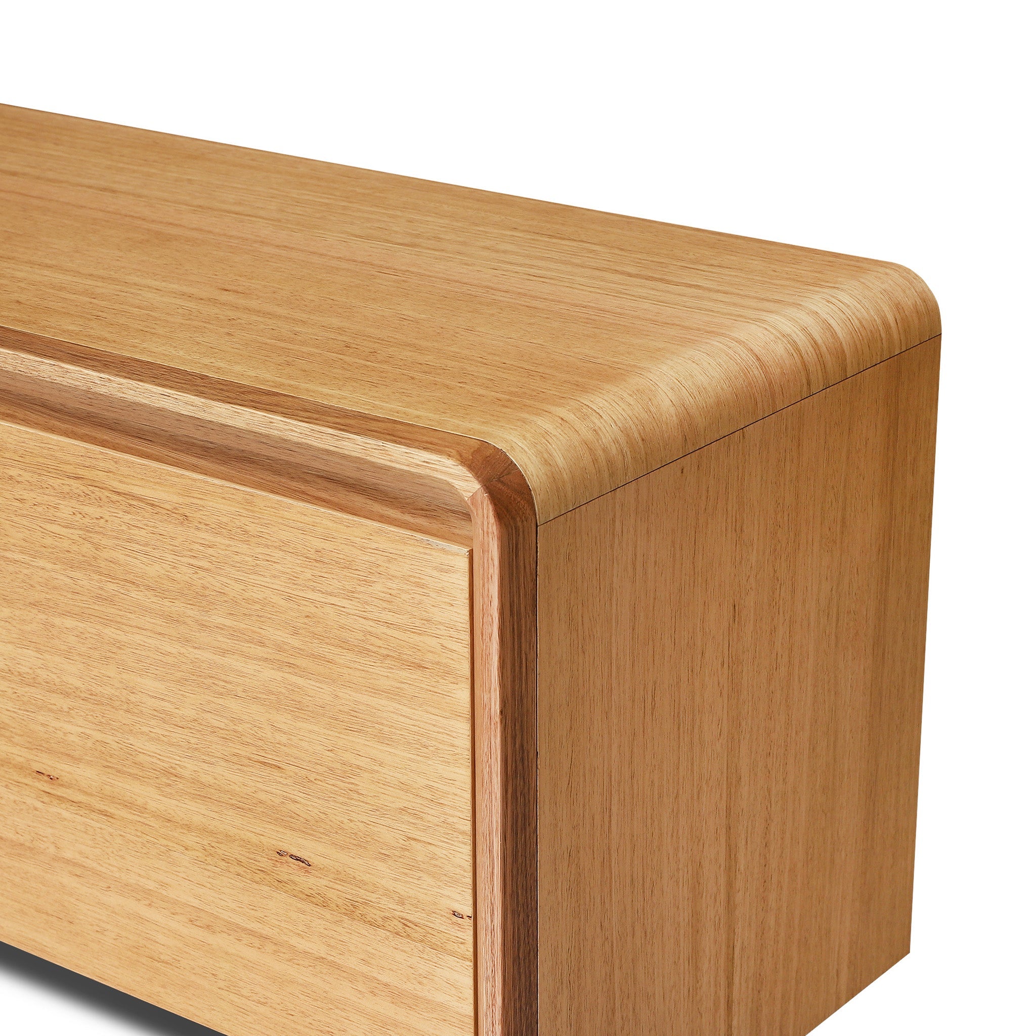 2.1m Tassie Oak Palermo TV Entertainment Unit - Natural