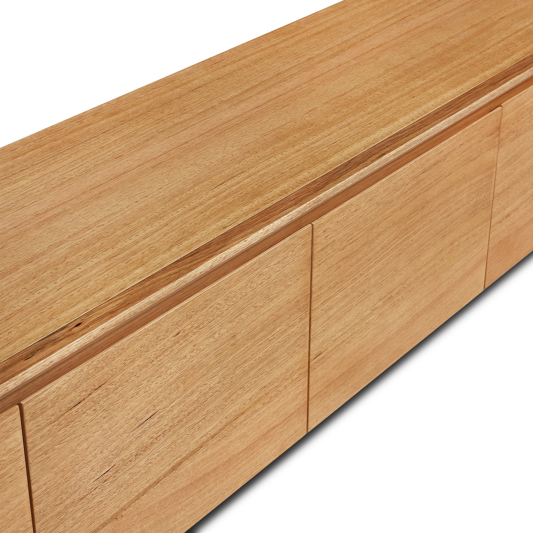2.1m Tassie Oak Palermo TV Entertainment Unit - Natural