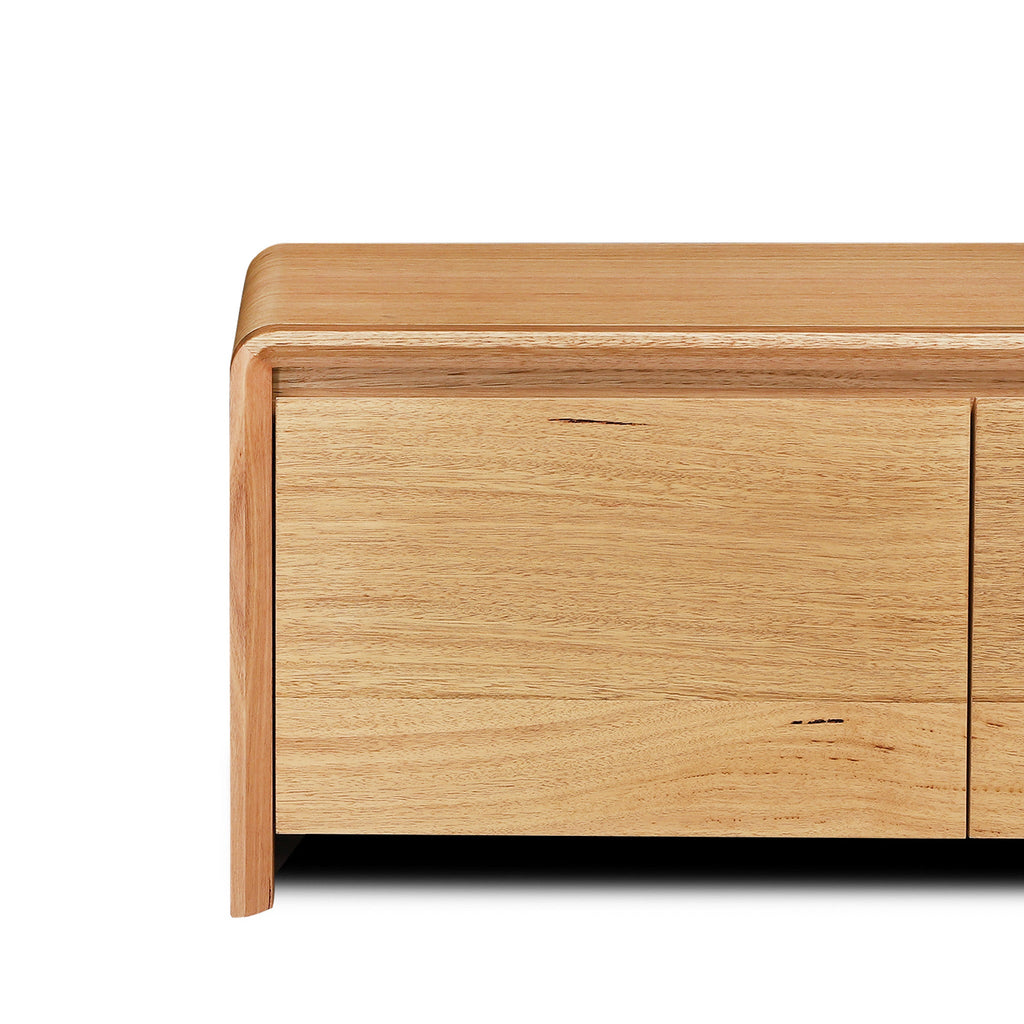 2.1m Tassie Oak Palermo TV Entertainment Unit - Natural
