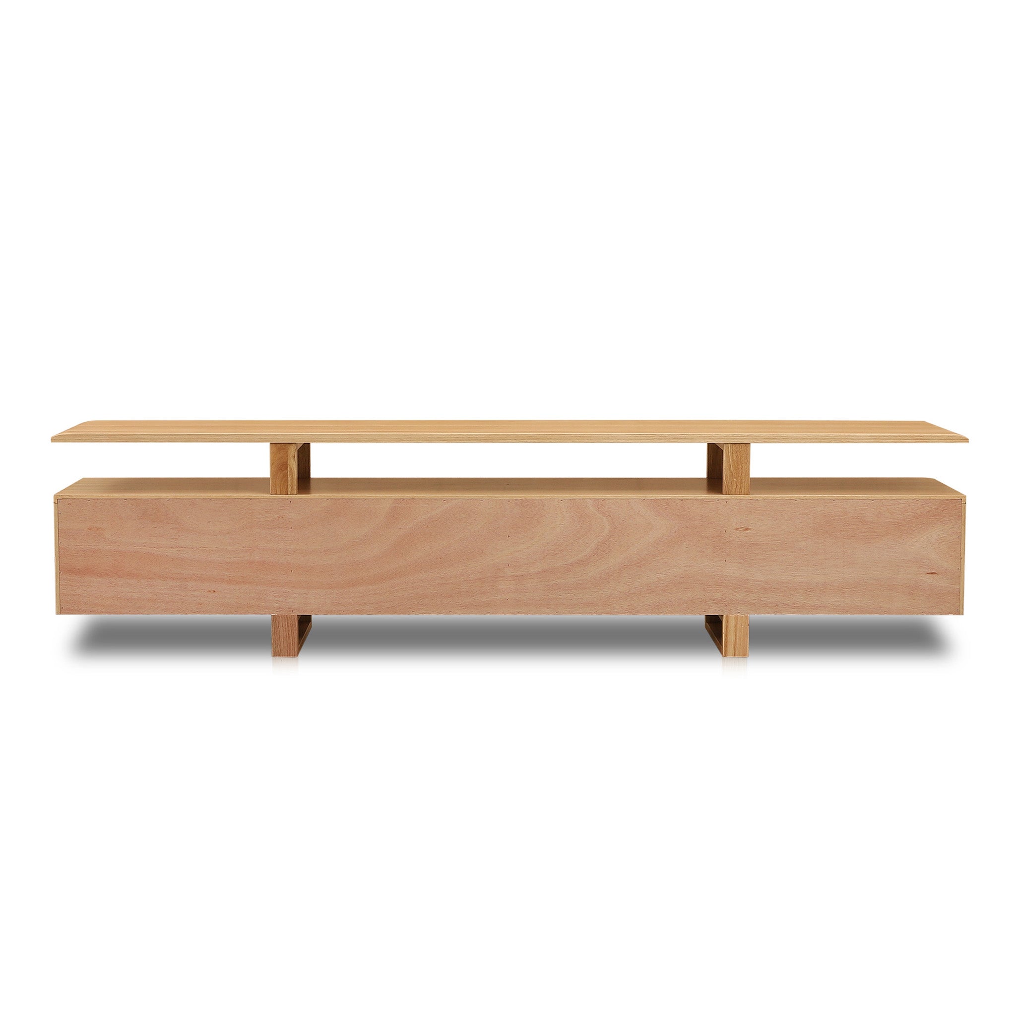 2.1m Palermo TV Entertainment Unit - NZ Natural Ash