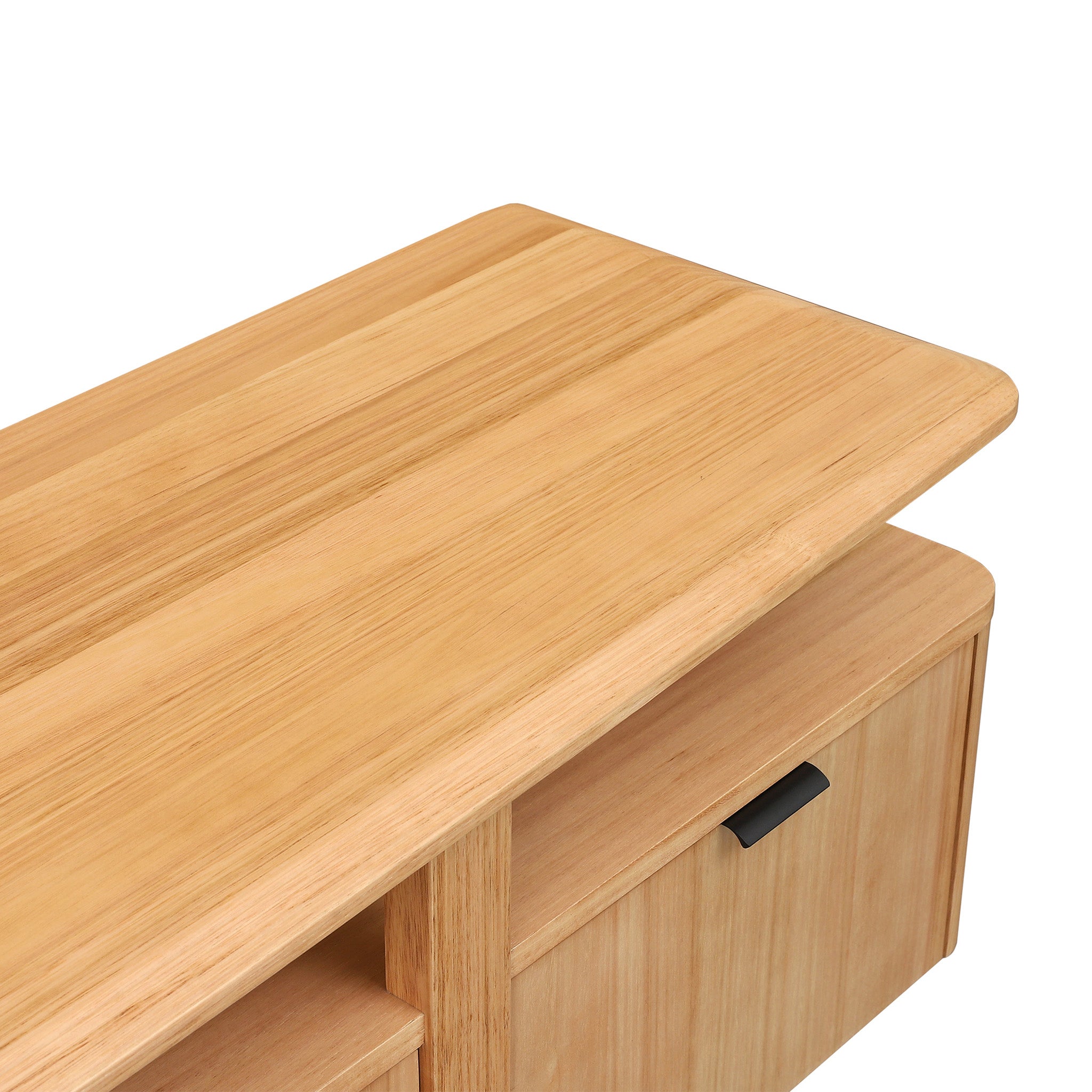 2.1m Palermo TV Entertainment Unit - NZ Natural Ash