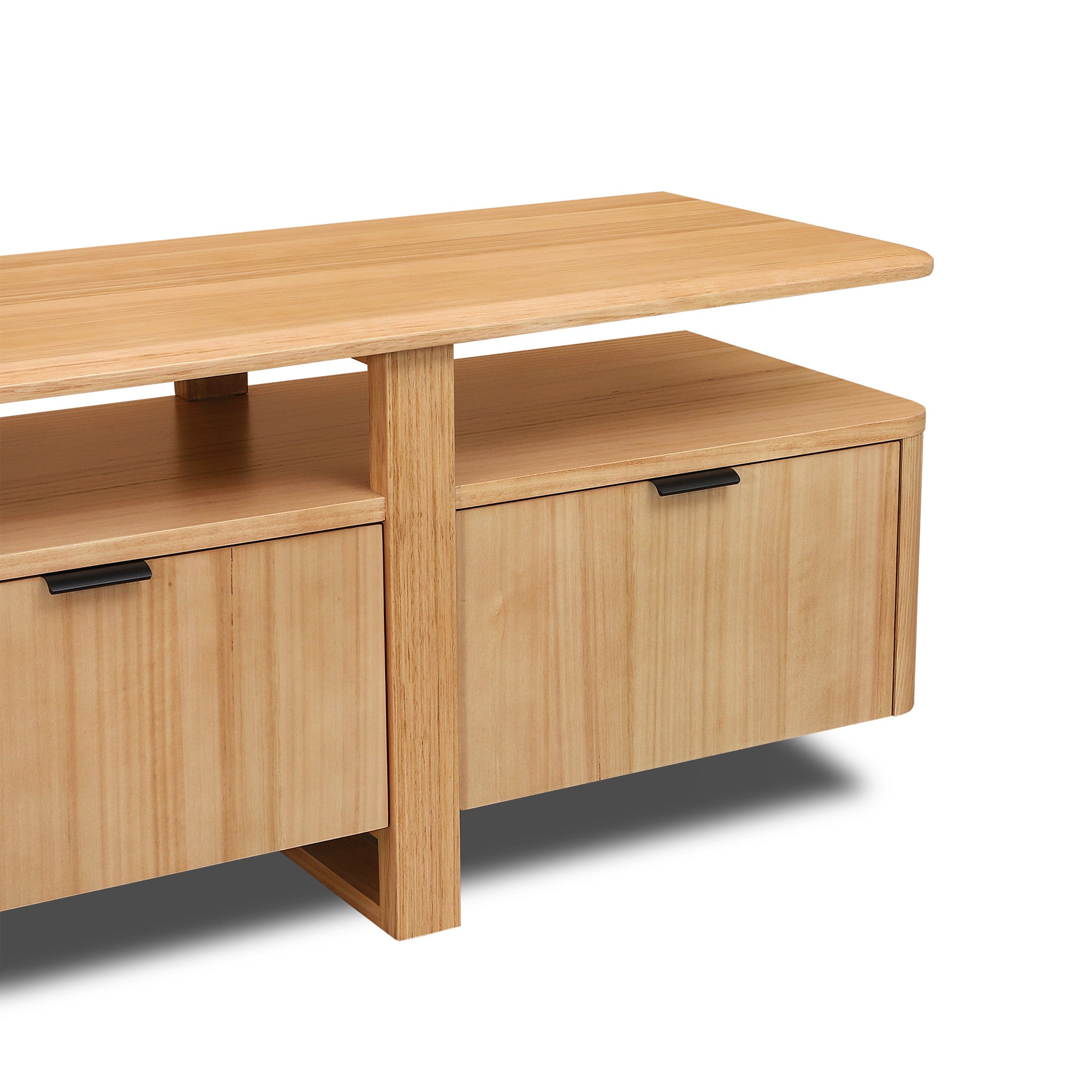 2.1m Palermo TV Entertainment Unit - NZ Natural Ash