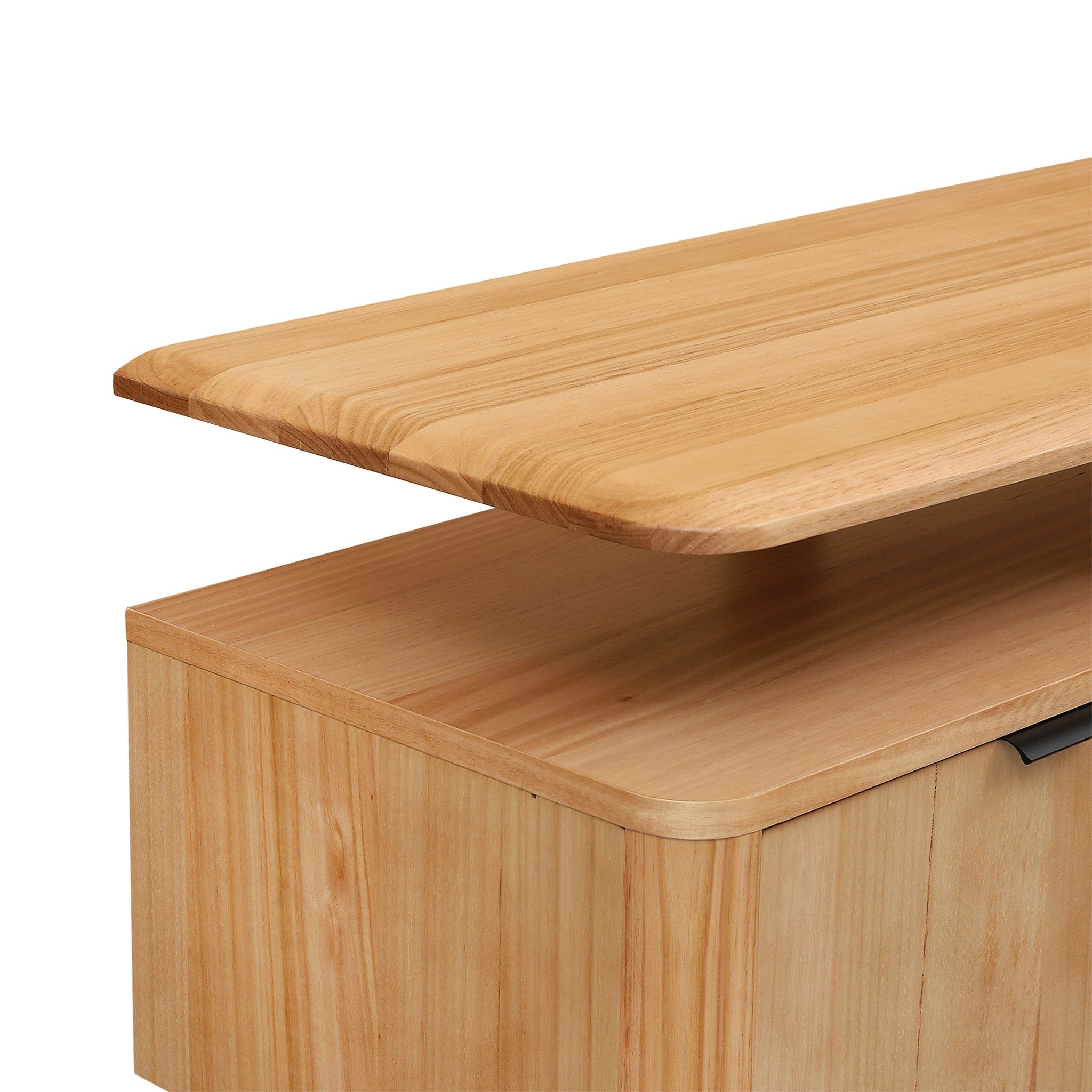 2.1m Palermo TV Entertainment Unit - NZ Natural Ash