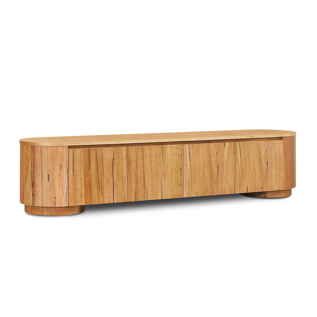 2.1m Tassie Oak Palermo TV Entertainment Unit - Marri Natural