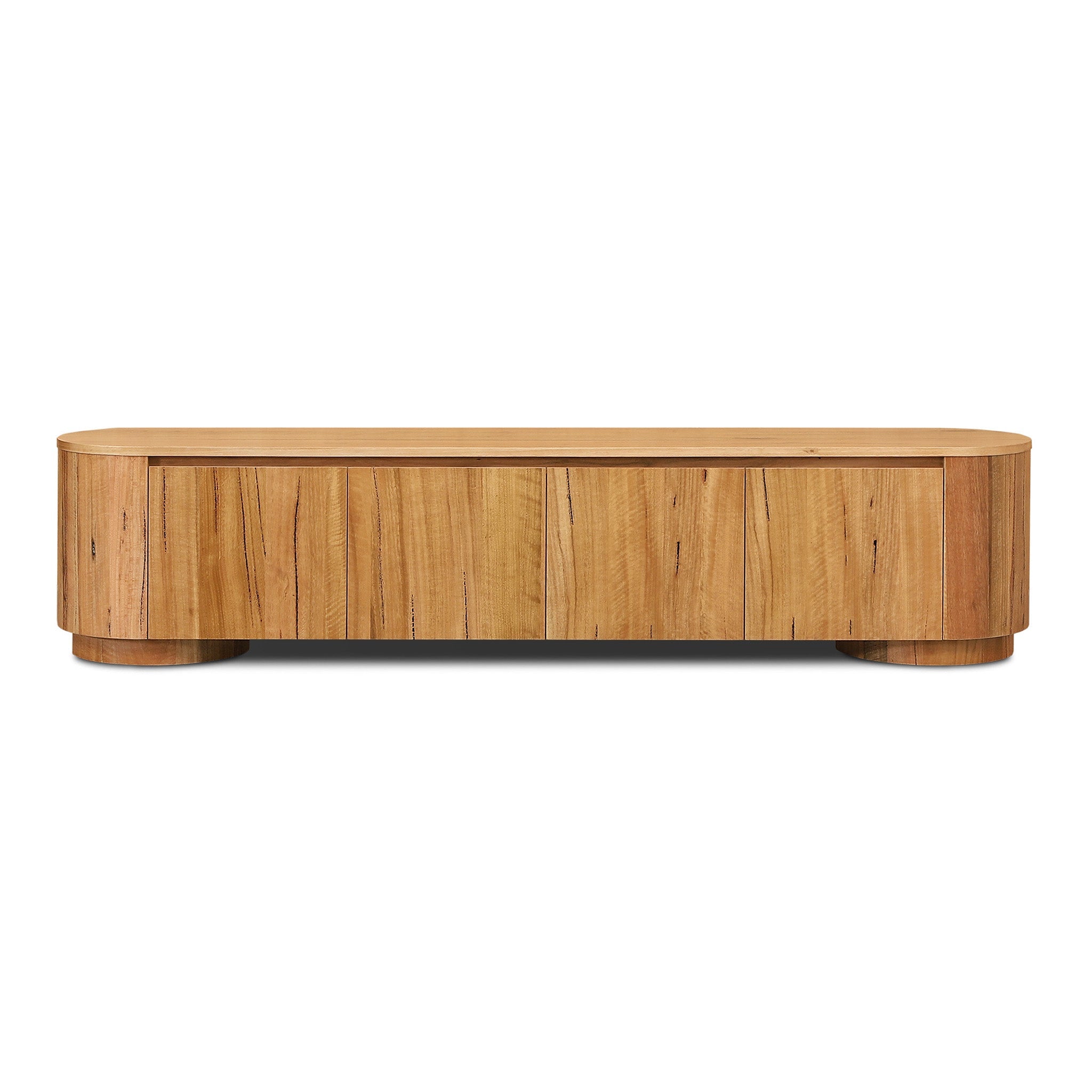 2.1m Tassie Oak Palermo TV Entertainment Unit - Marri Natural