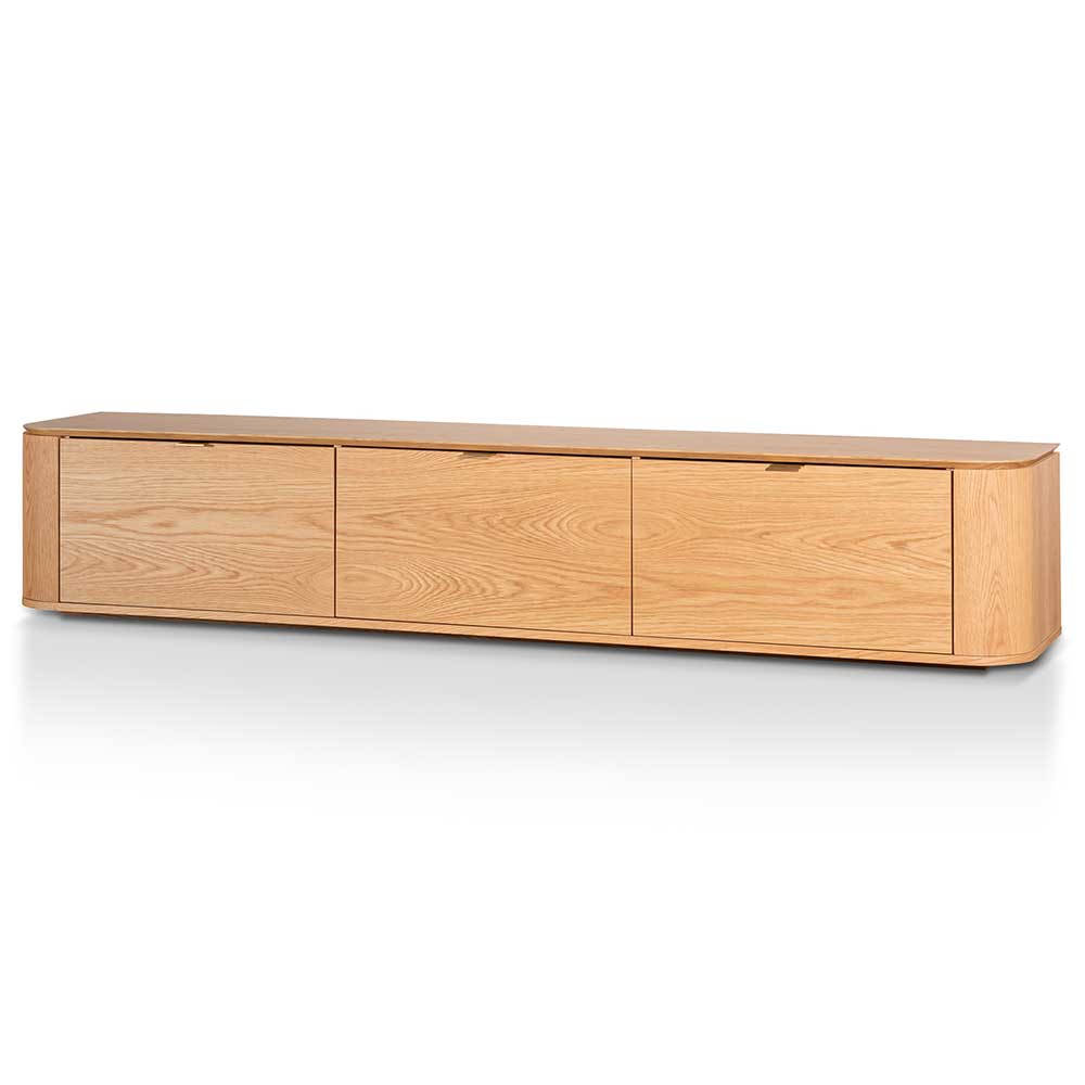 2.4 Palermo TV Entertainment Unit - Natural Oak