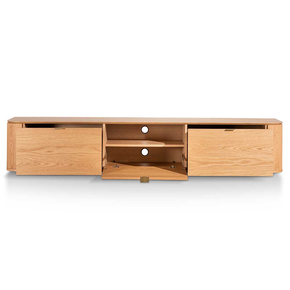 2.4 Palermo TV Entertainment Unit - Natural Oak