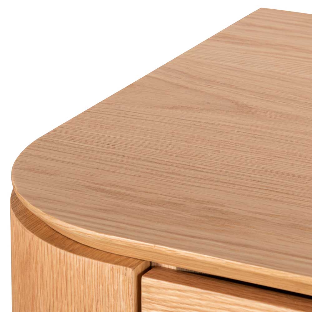 2.4 Palermo TV Entertainment Unit - Natural Oak