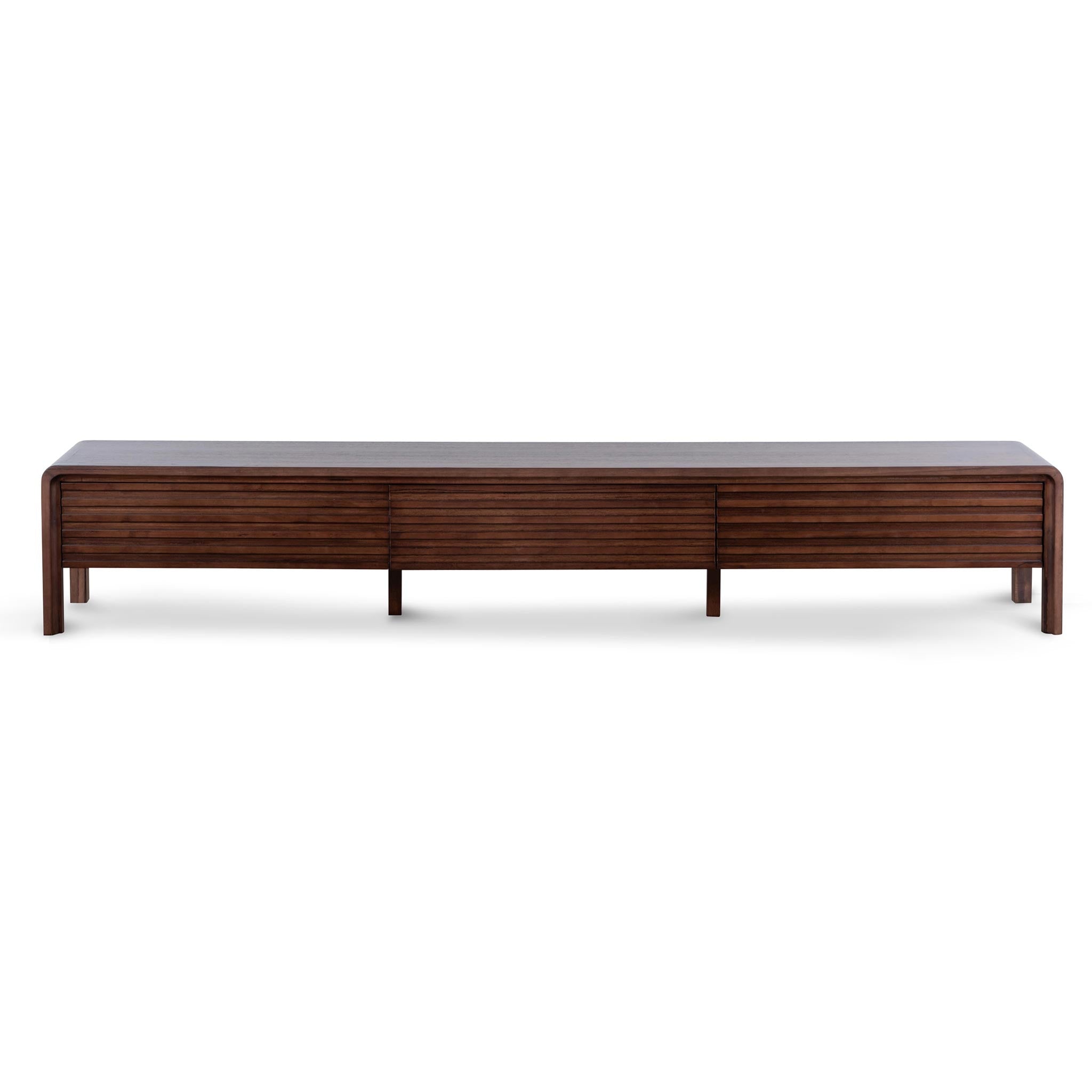 2.2m Palermo TV Entertainment Unit - Walnut