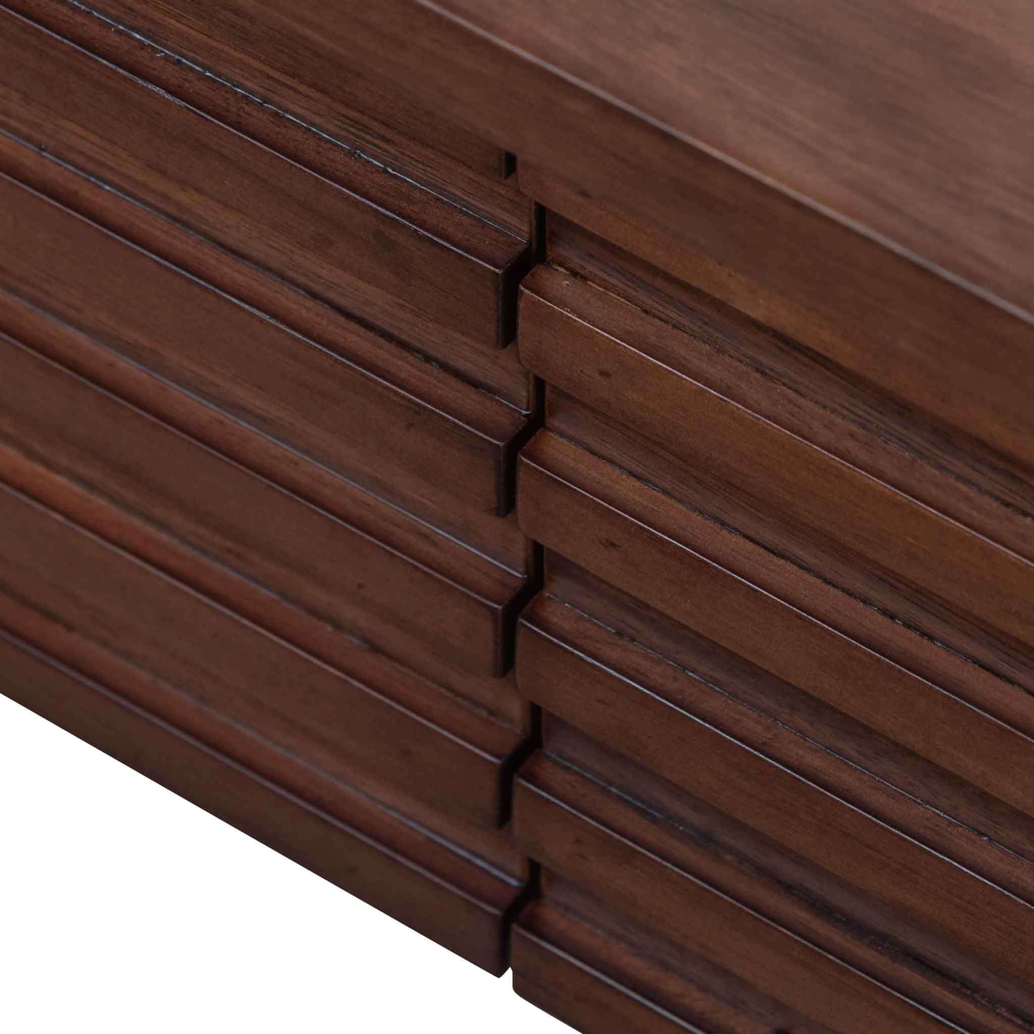 2.2m Palermo TV Entertainment Unit - Walnut