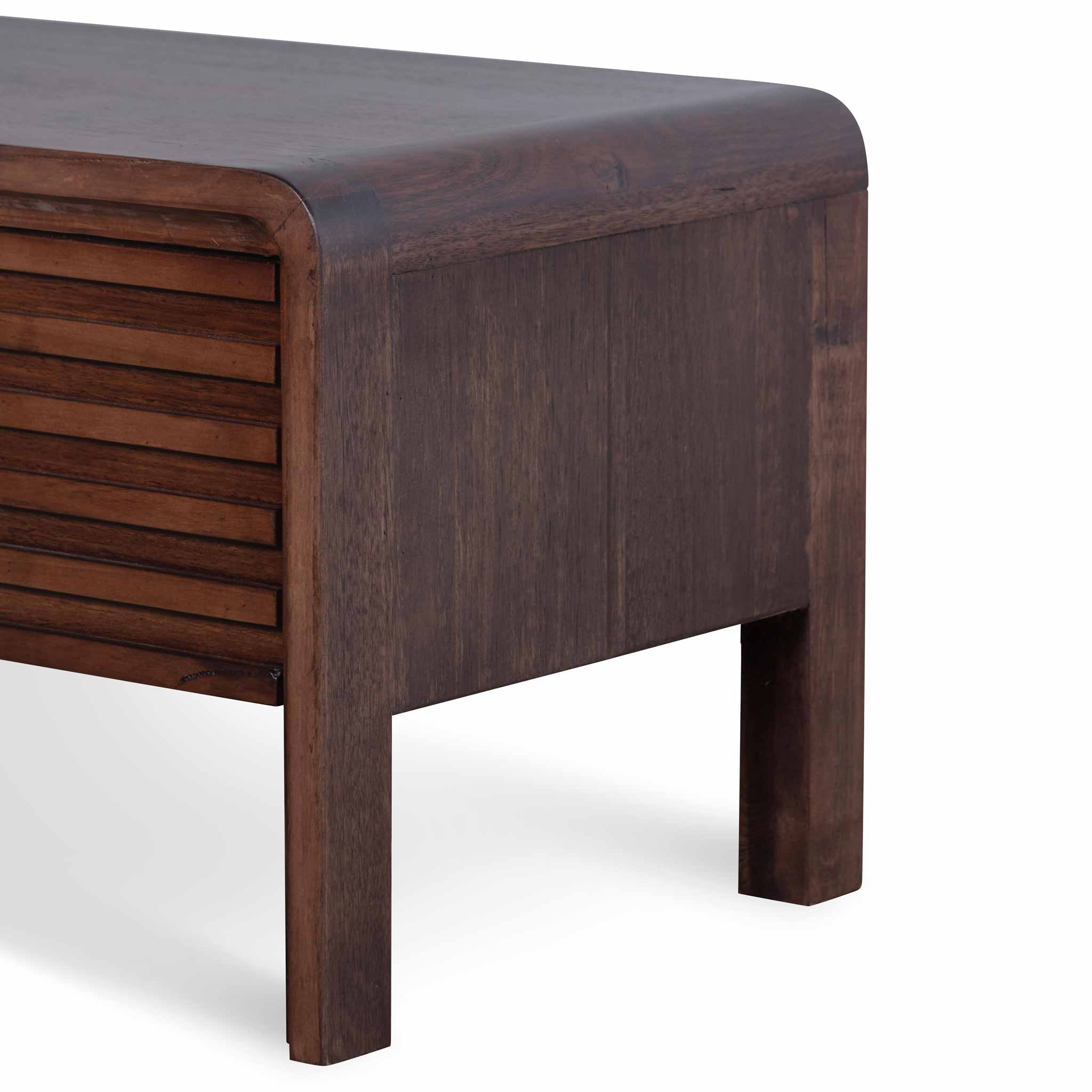 2.2m Palermo TV Entertainment Unit - Walnut