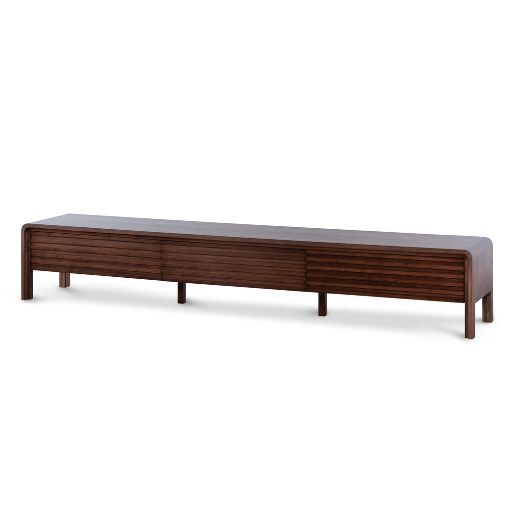 2.2m Palermo TV Entertainment Unit - Walnut