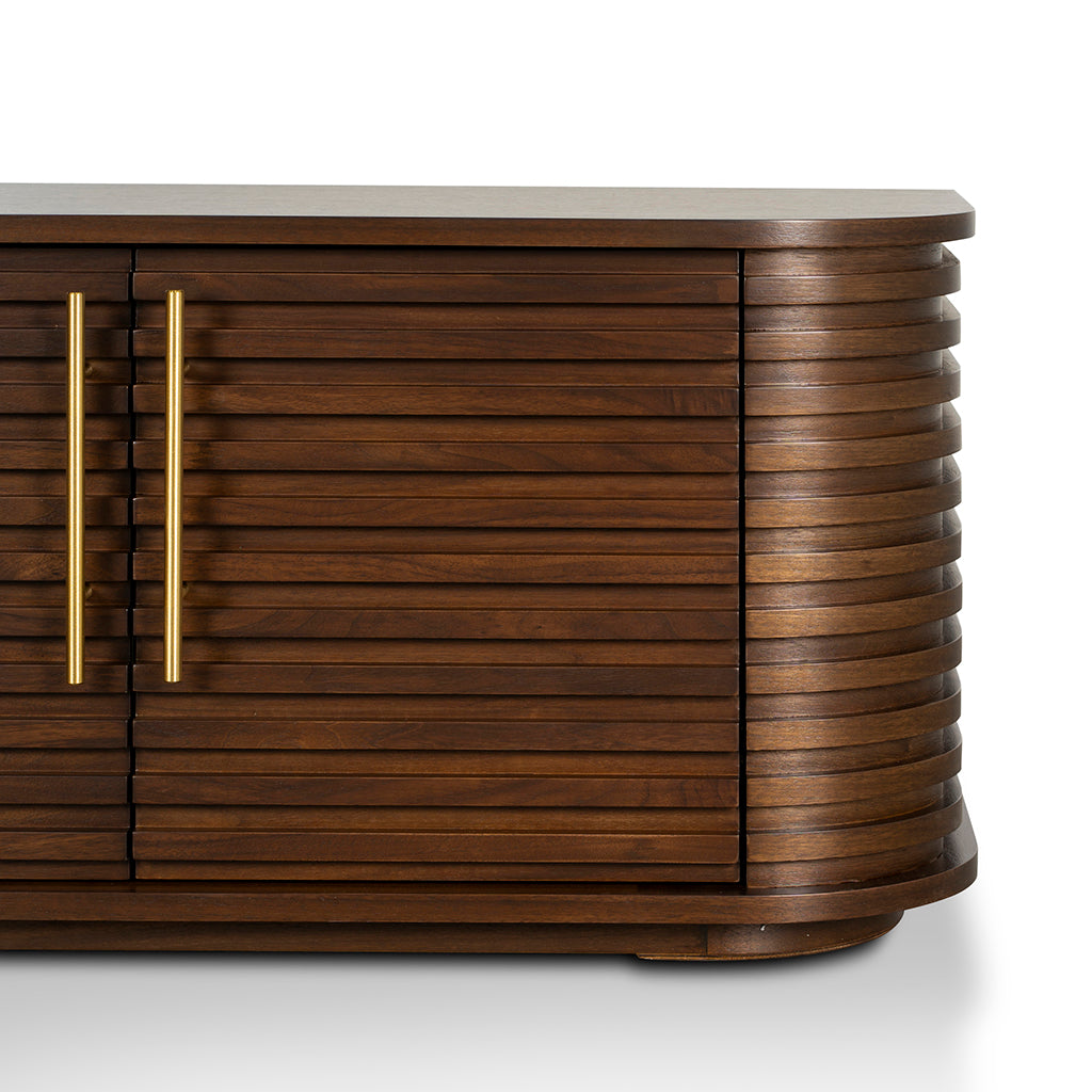 2.3m Palermo TV Entertainment Unit - Walnut