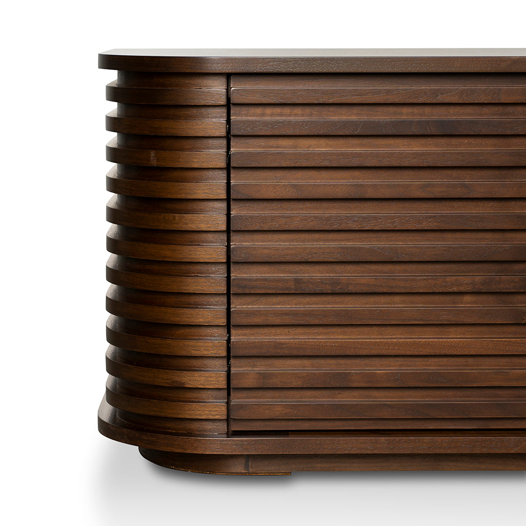 2.3m Palermo TV Entertainment Unit - Walnut