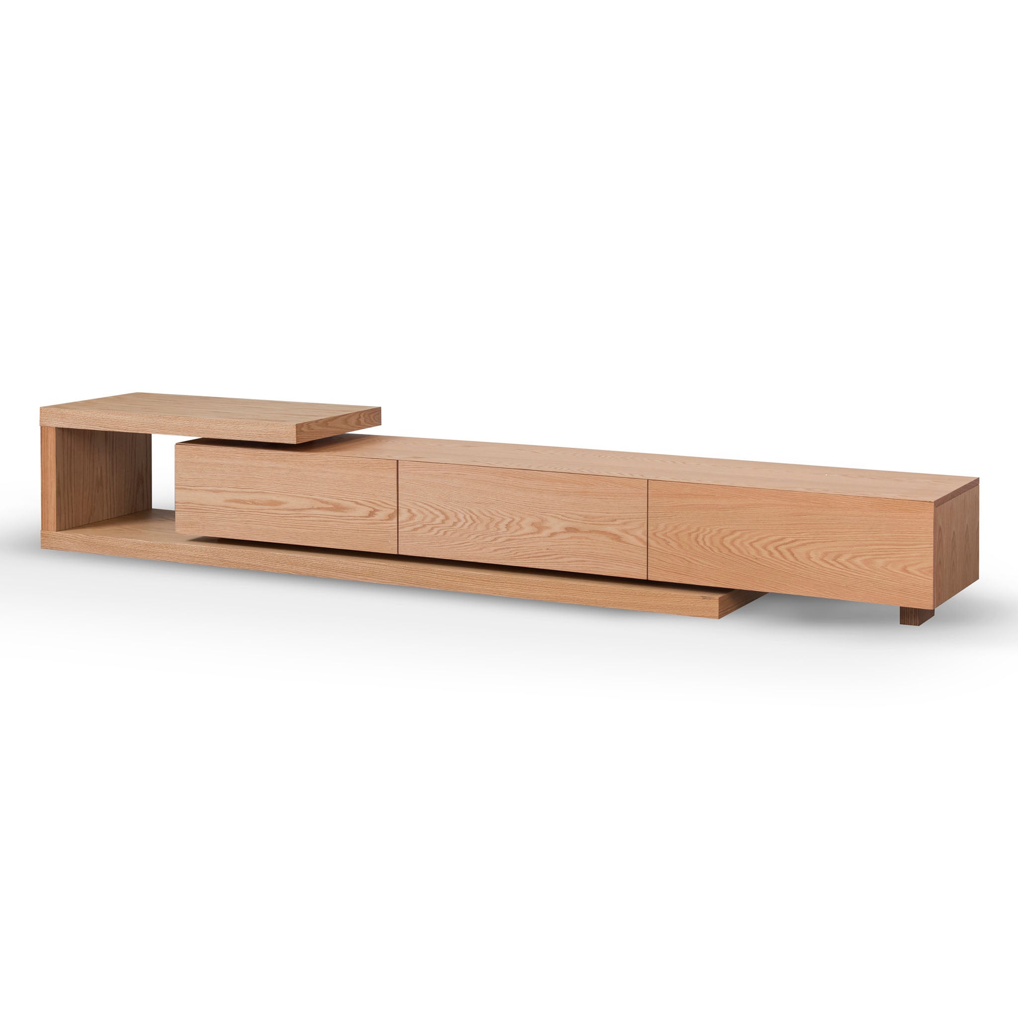 Extendable Palermo TV Entertainment Unit - Natural