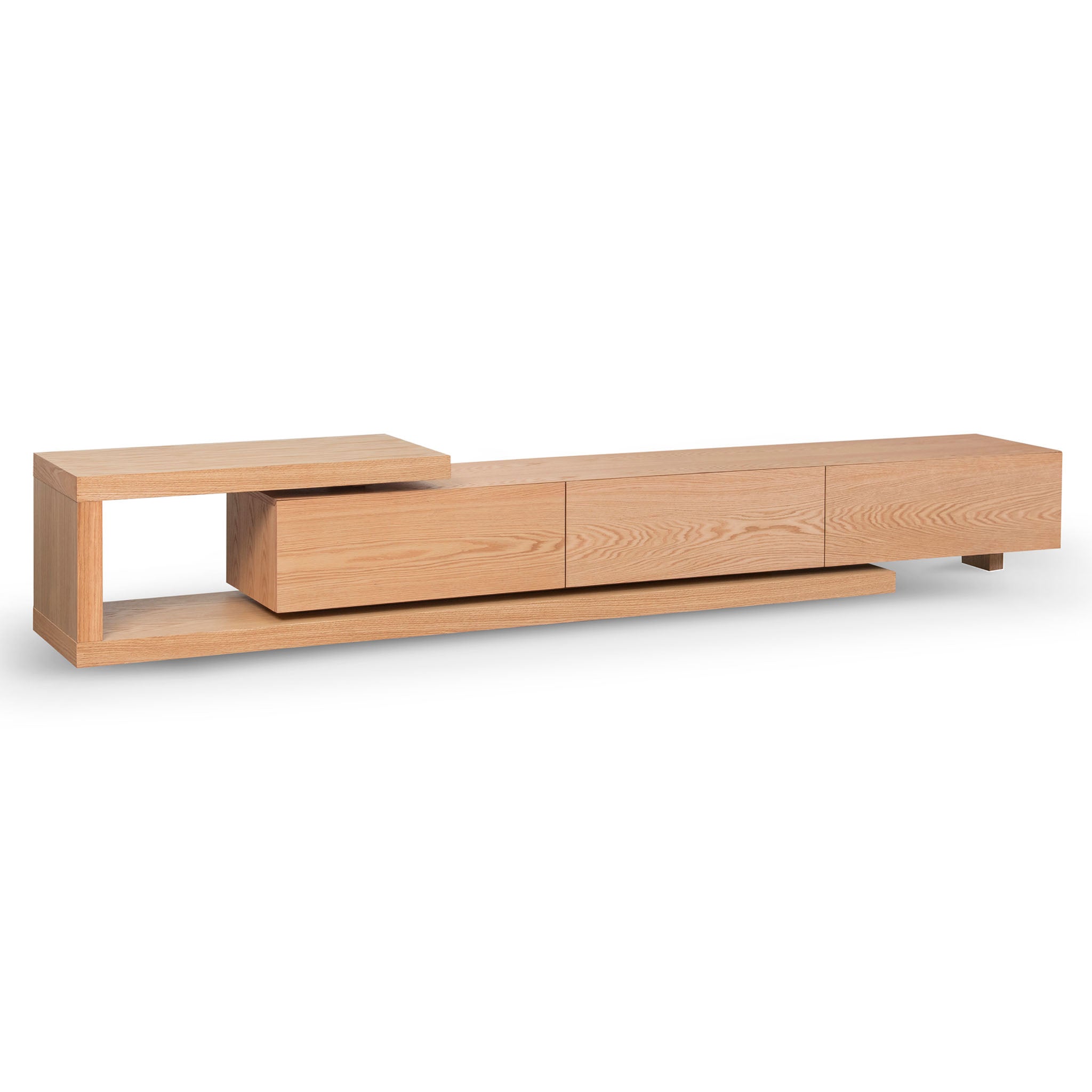 Extendable Palermo TV Entertainment Unit - Natural