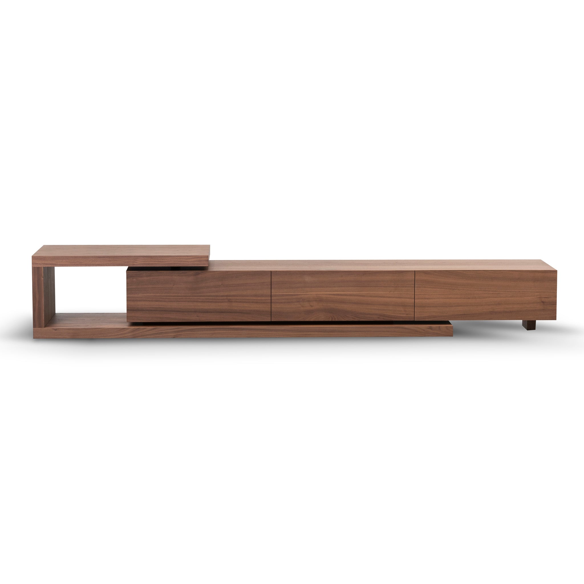 Extendable Palermo TV Entertainment Unit - Walnut