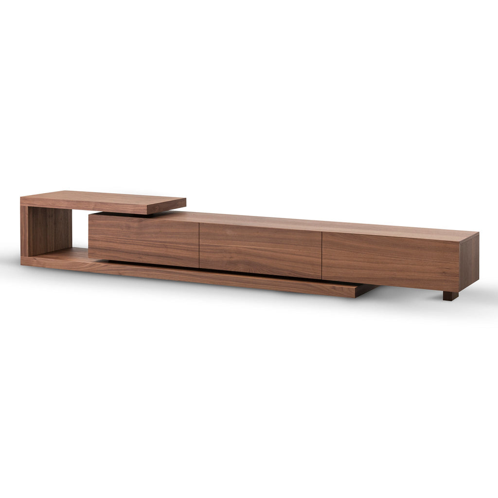 Extendable Palermo TV Entertainment Unit - Walnut