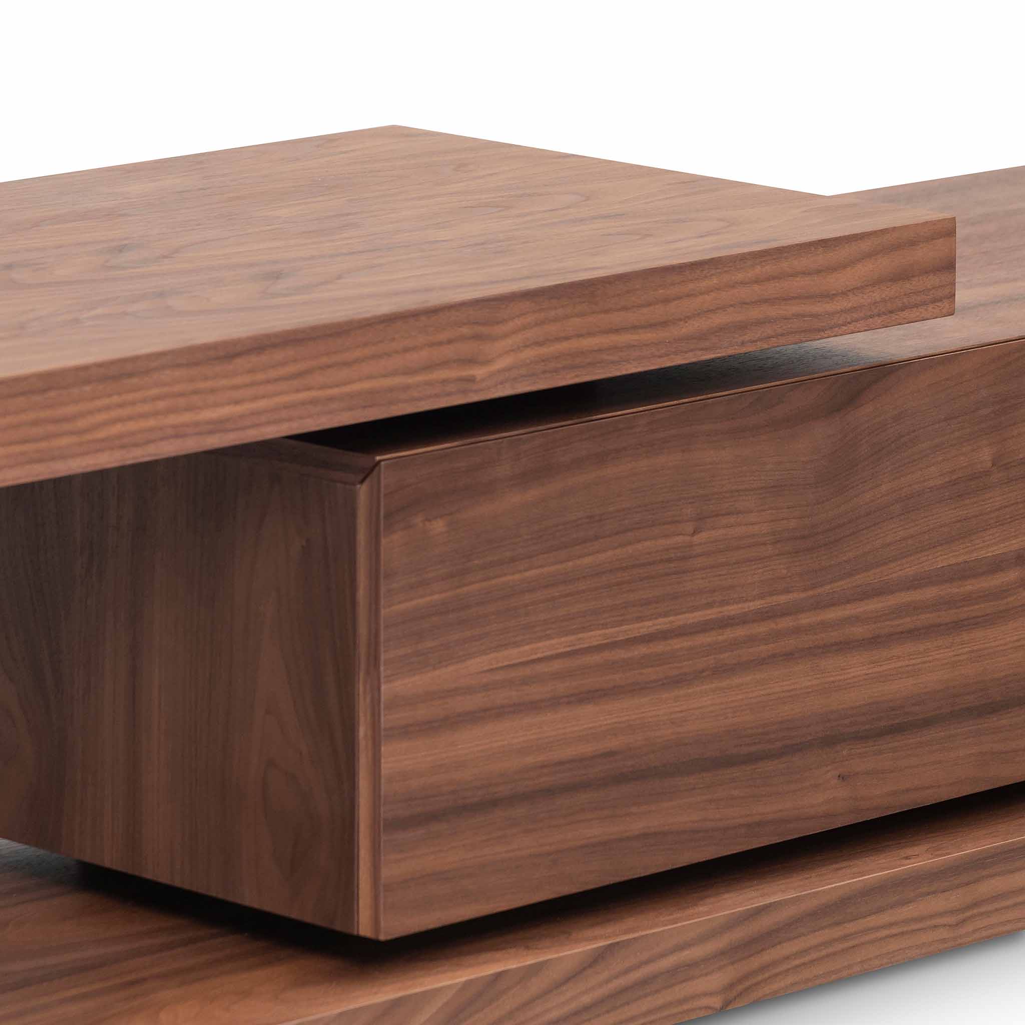 Extendable Palermo TV Entertainment Unit - Walnut