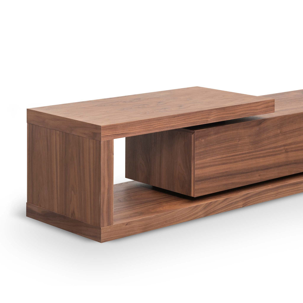 Extendable Palermo TV Entertainment Unit - Walnut