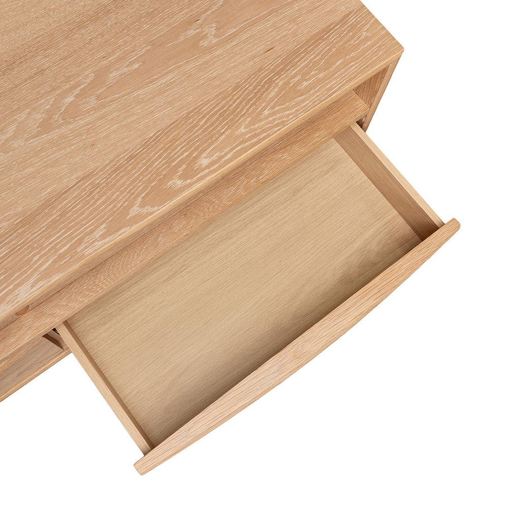 Narrow Palermo TV Entertainment Unit - Natural Oak