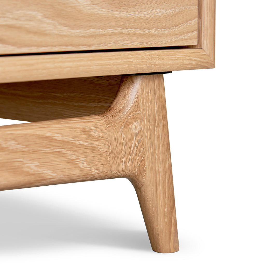 Narrow Palermo TV Entertainment Unit - Natural Oak