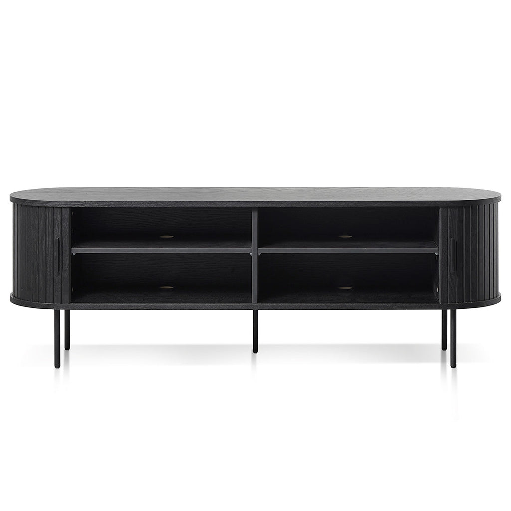 1.6m Palermo TV Entertainment Unit - Full Black