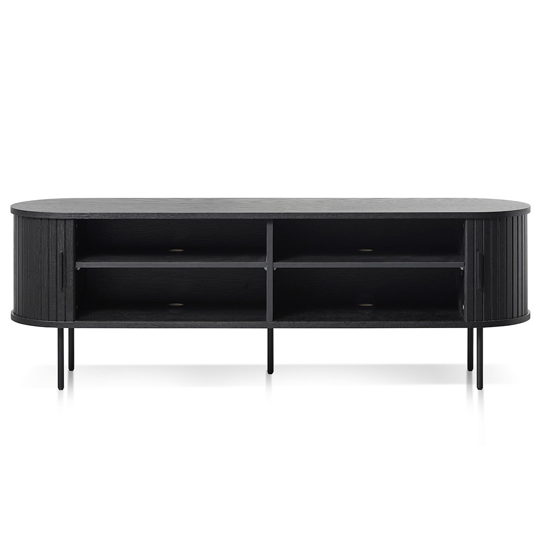 1.6m Palermo TV Entertainment Unit - Full Black