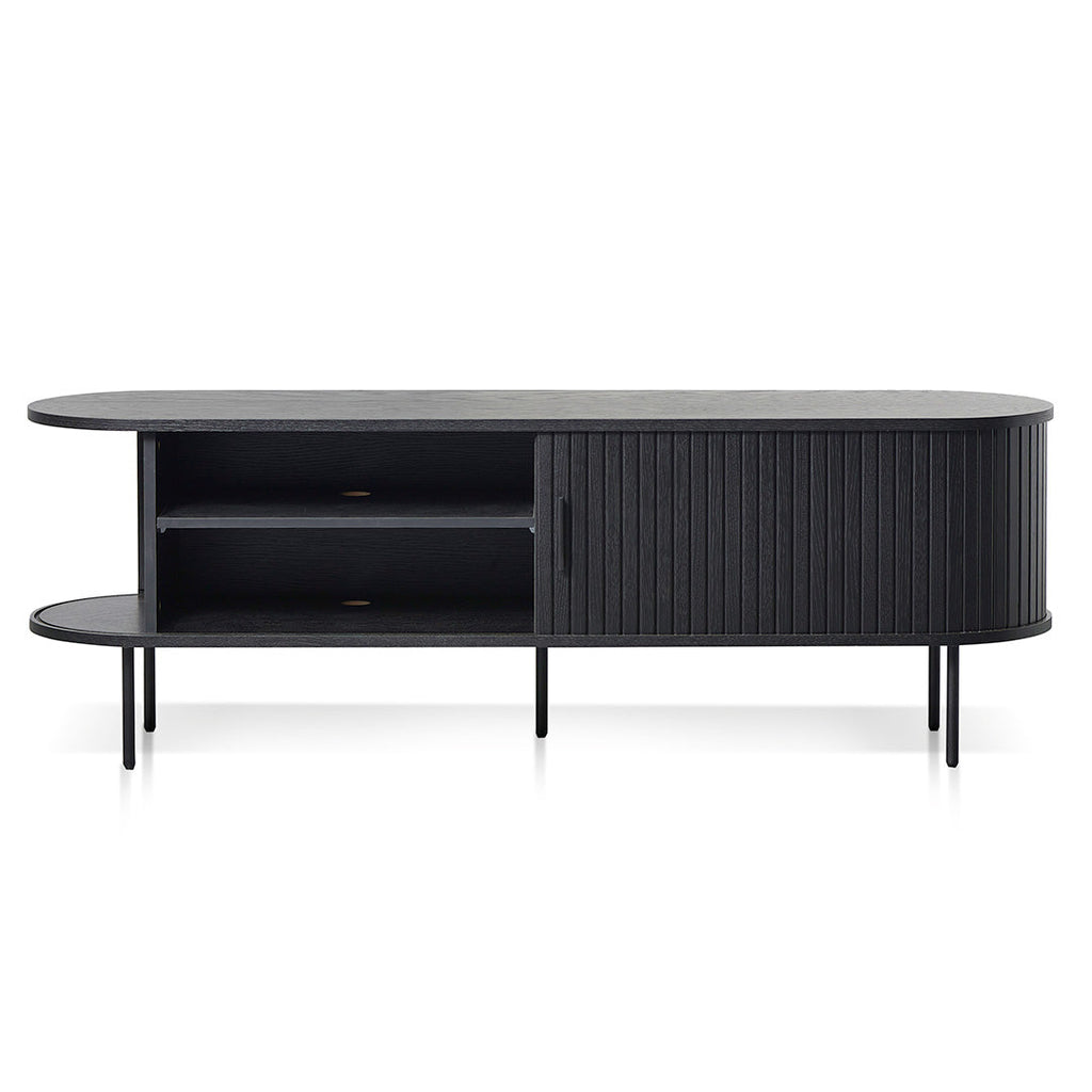 1.6m Palermo TV Entertainment Unit - Full Black